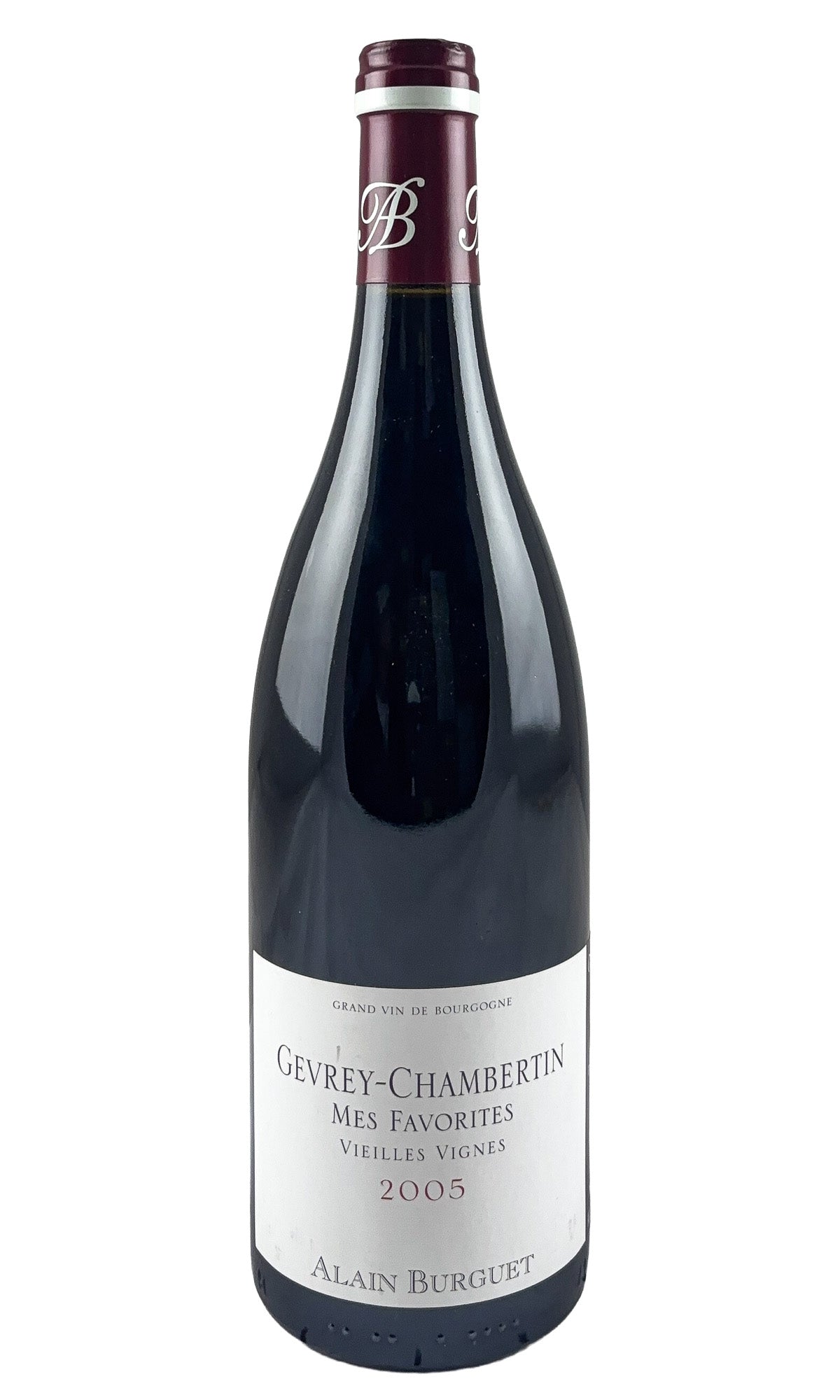 Bottle of Alain Burguet, Gevrey-Chambertin Mes Favorites, 2005 - Red Wine - Flatiron Wines & Spirits - New York