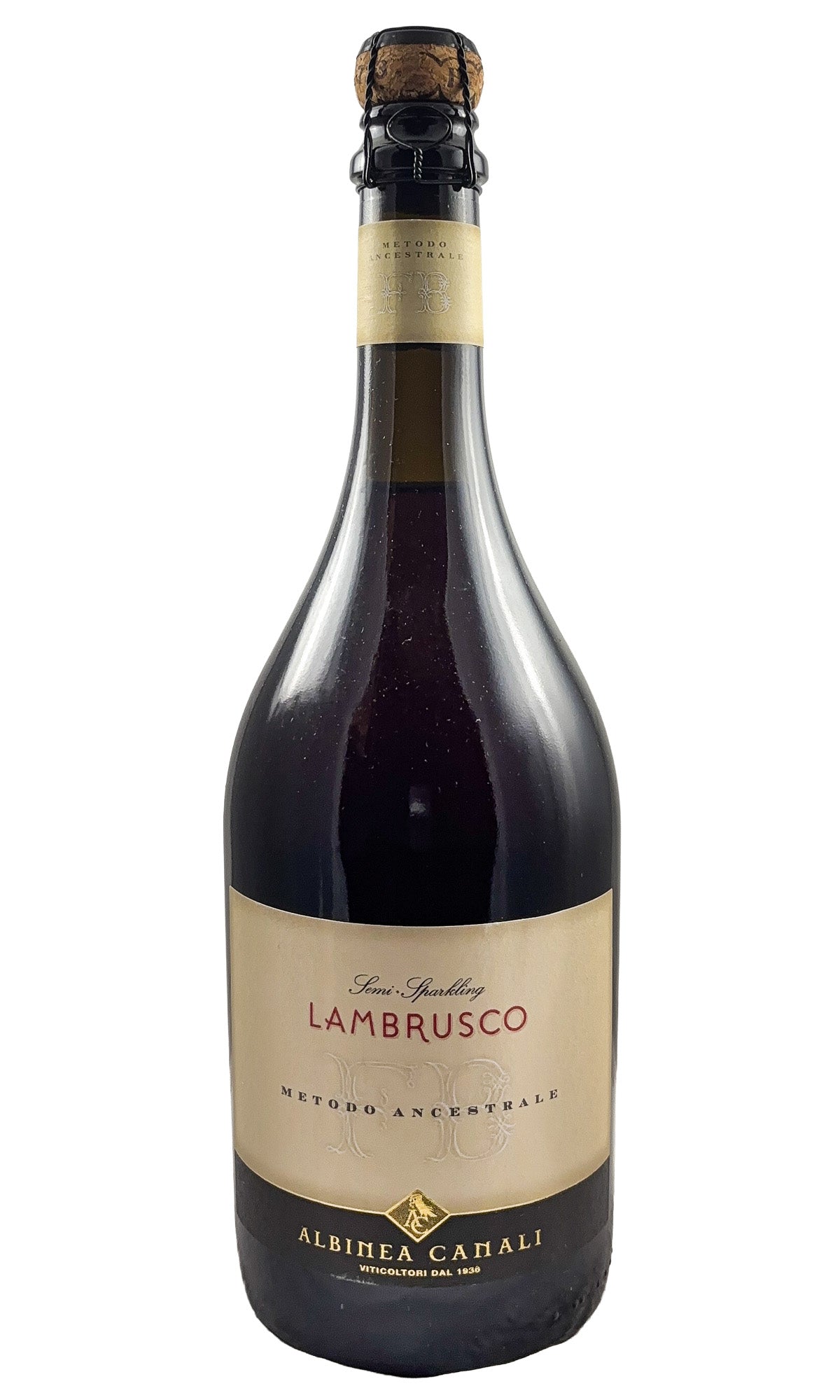 Bottle of Albinea Canali, Lambrusco Metodo Ancestrale, NV - Sparkling Wine - Flatiron Wines & Spirits - New York