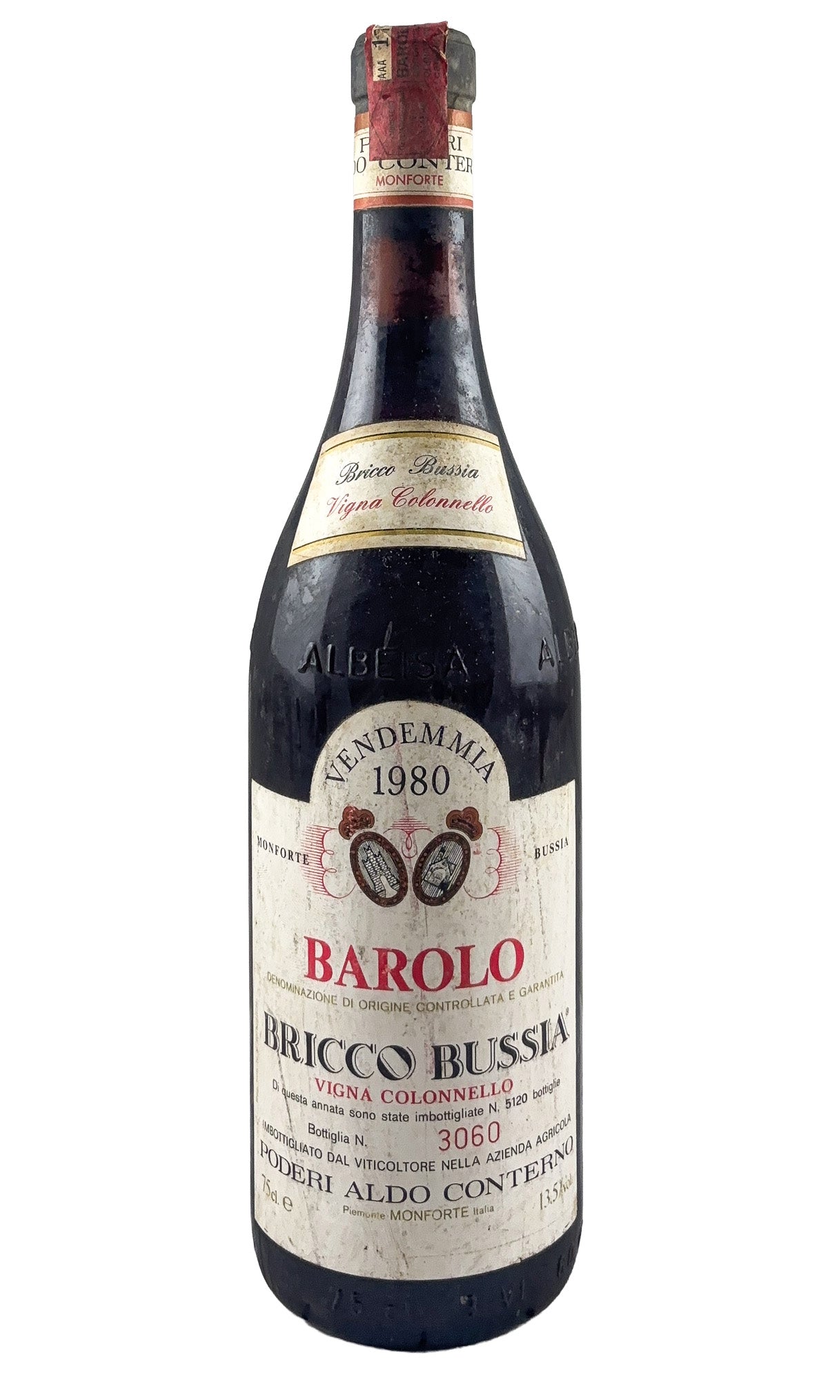 Bottle of Aldo Conterno, Barolo Bricco Bussia, 1980 - Red Wine - Flatiron Wines & Spirits - New York