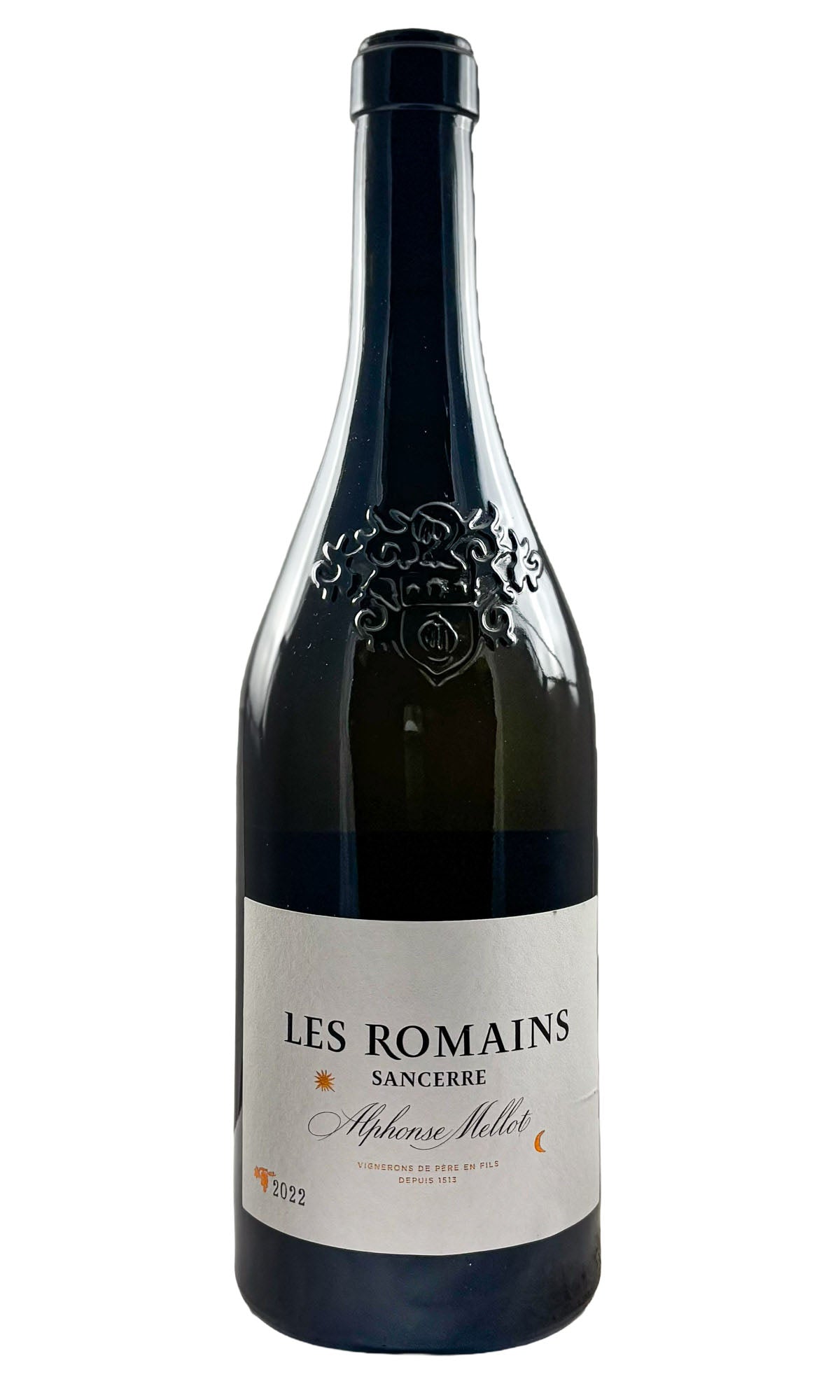Bottle of Alphonse Mellot, Sancerre Blanc "Les Romains”, 2022 - White Wine - Flatiron Wines & Spirits - New York