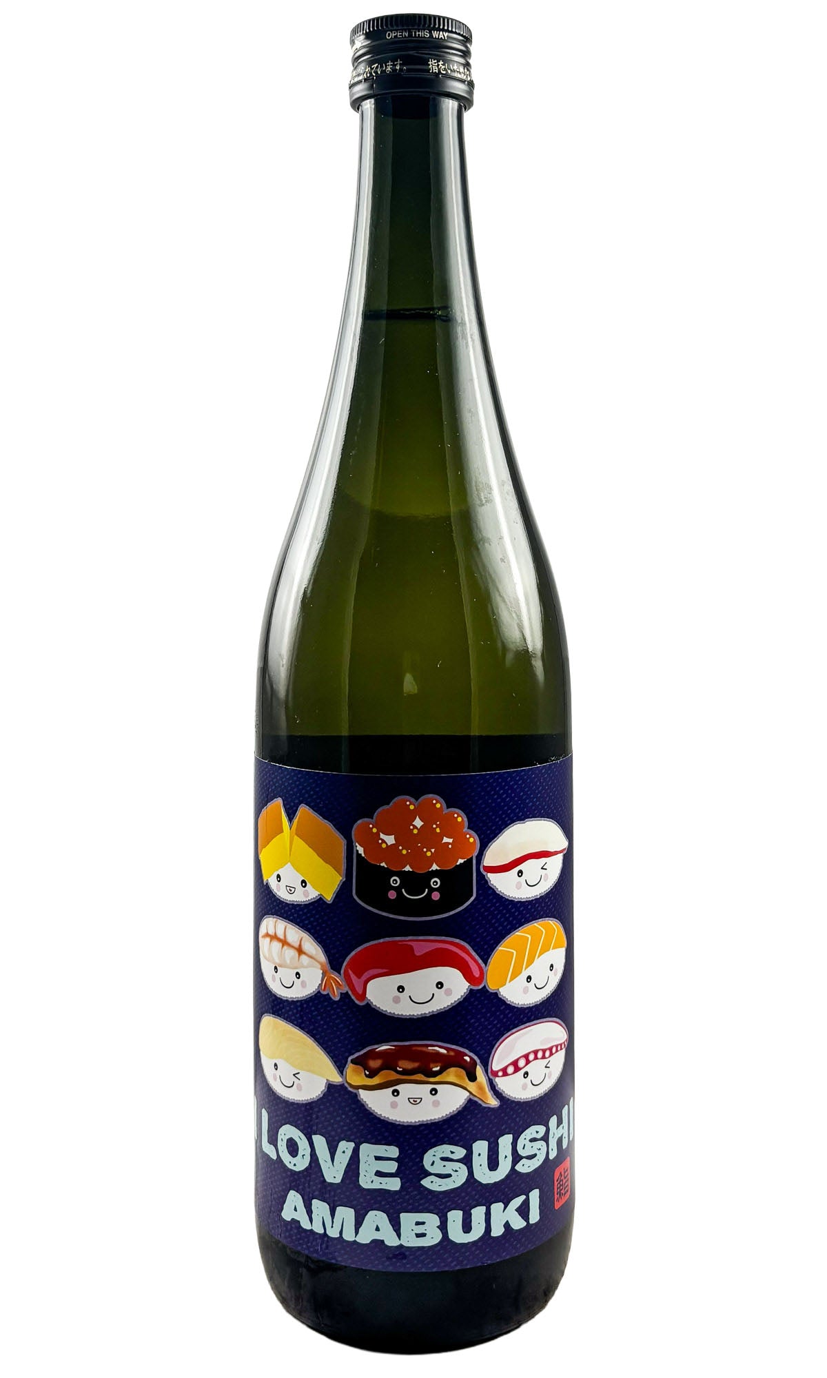 Bottle of Amabuki Shuzo, I Love Sushi Junmai, NV - Sake - Flatiron Wines & Spirits - New York