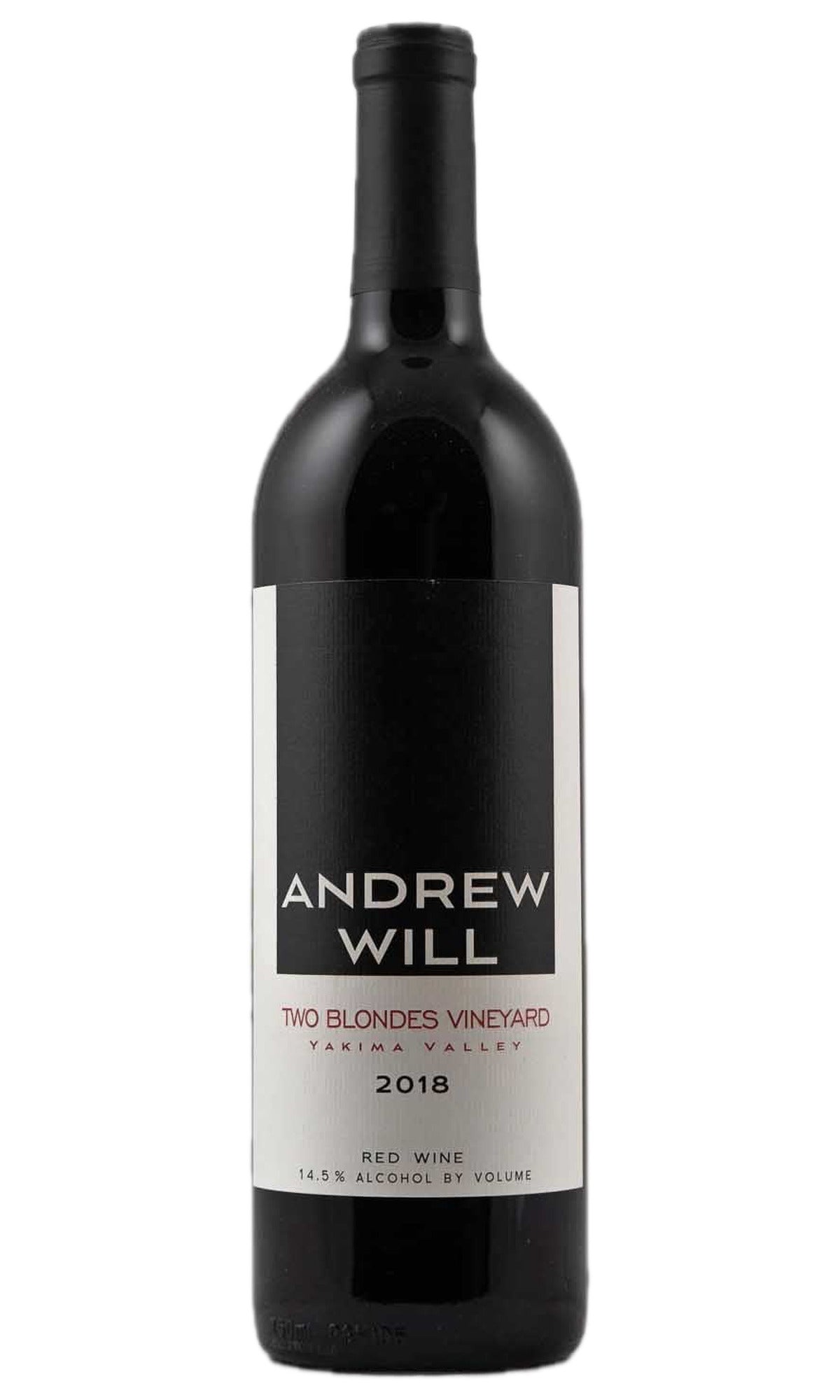 Bottle of Andrew Will, Red Blend Two Blondes Vineyard Yakima Valley, 2018 - Red Wine - Flatiron Wines & Spirits - New York