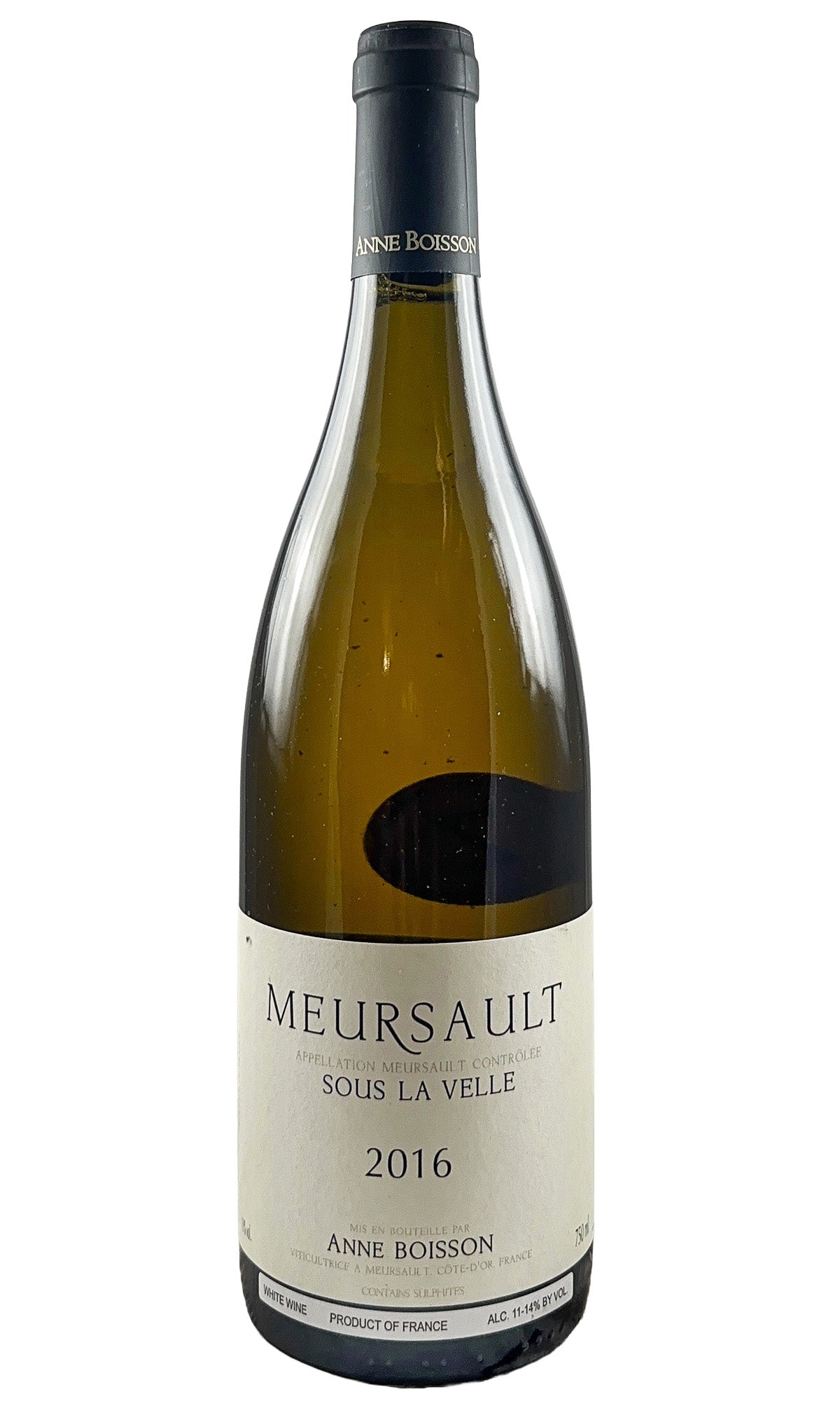 Bottle of Anne Boisson, Mersault Sous la Velle (scuffed labels), 2016 - White Wine - Flatiron Wines & Spirits - New York