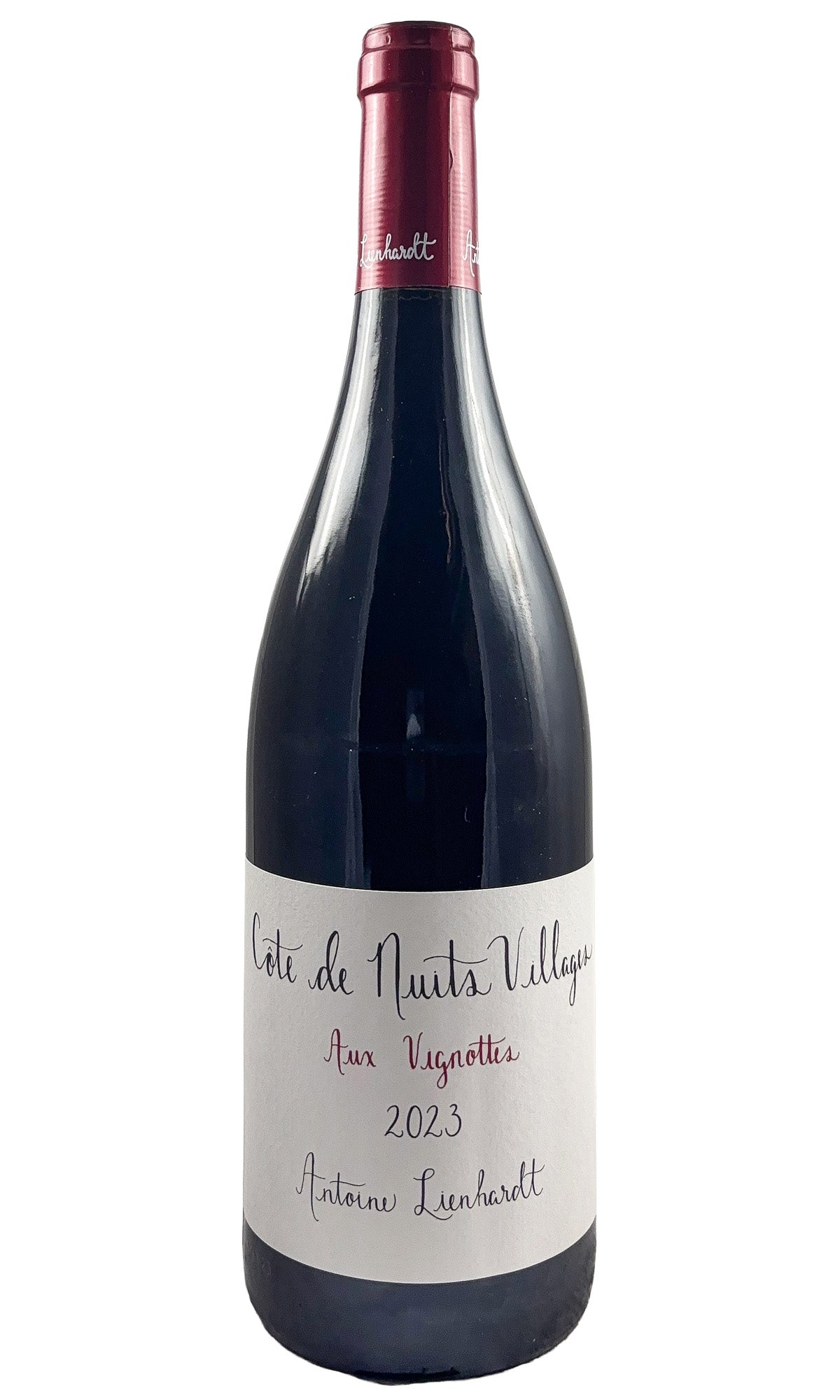 Bottle of Antoine Lienhardt, Cote de Nuits-Villages Aux Vignottes, 2023 - Red Wine - Flatiron Wines & Spirits - New York