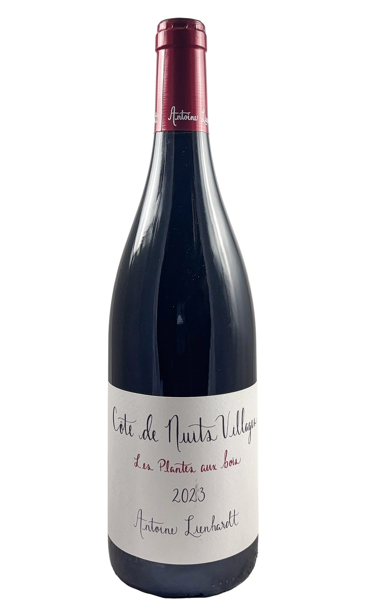 Bottle of Antoine Lienhardt, Cote de Nuits-Villages Les Plantes Aux Bois, 2023 - Red Wine - Flatiron Wines & Spirits - New York