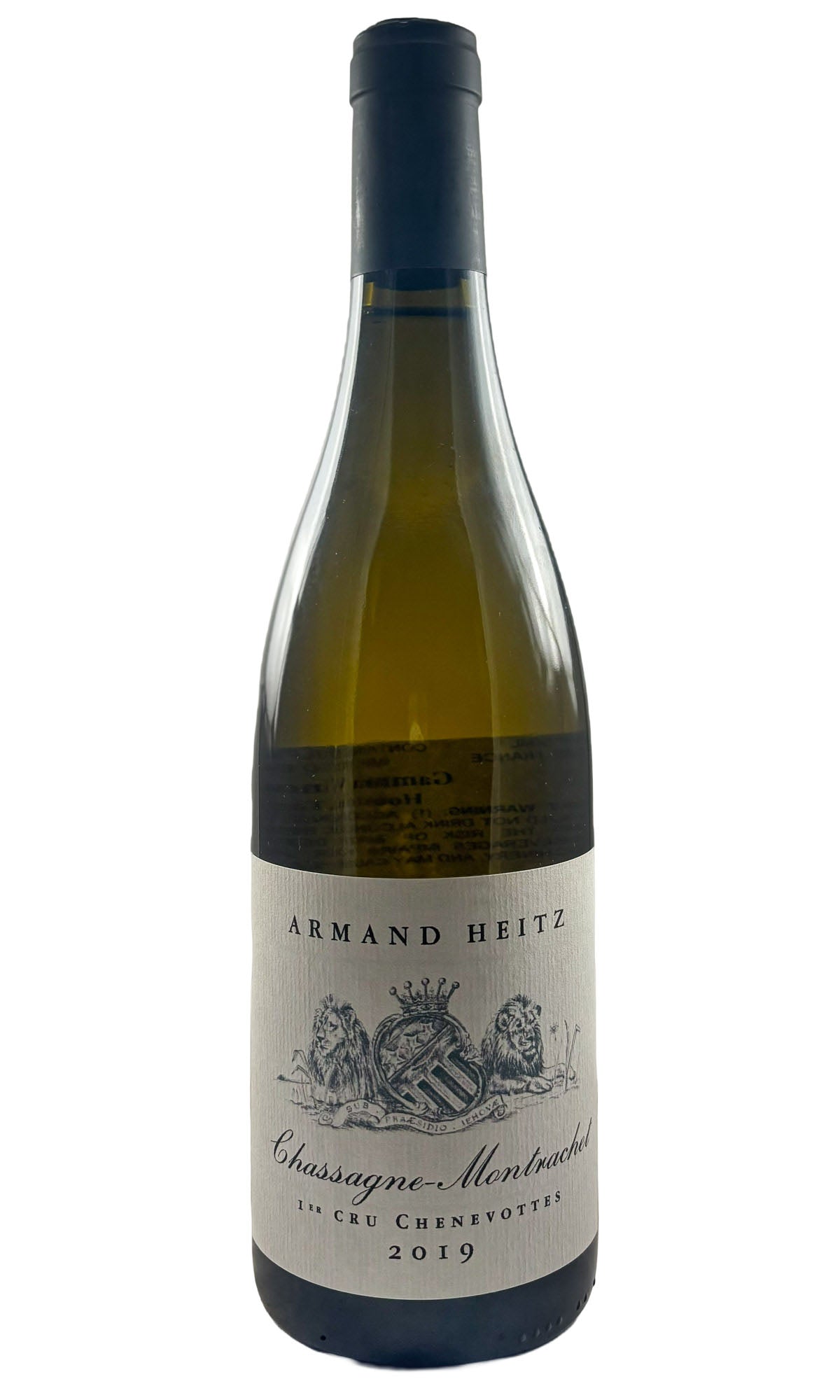 Bottle of Armand Heitz, Chassagne-Montrachet Les Chenevottes, 2019 - White Wine - Flatiron Wines & Spirits - New York
