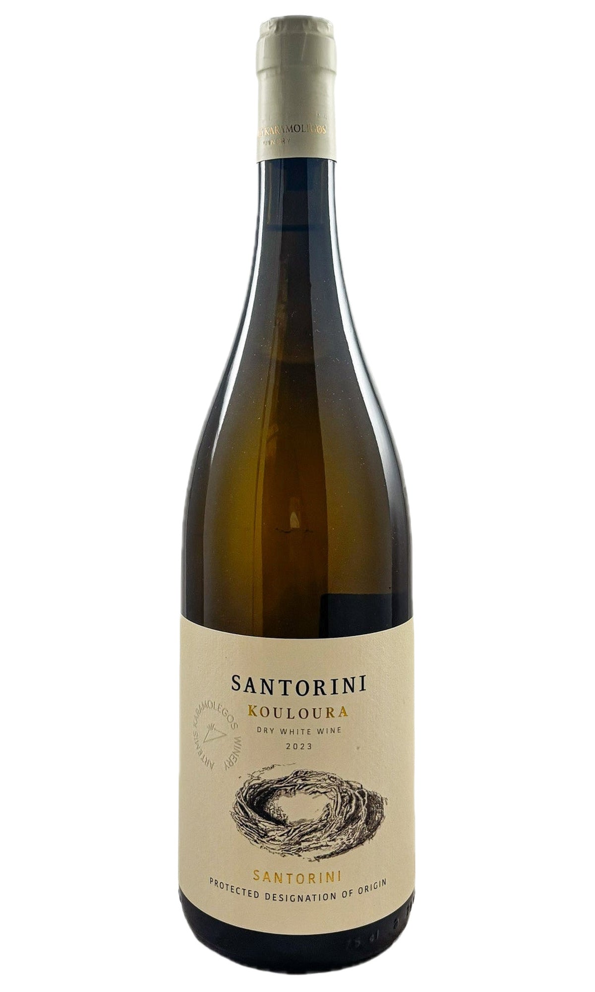 Bottle of Artemis Karamolegos Winery, Santorini Kouloura, 2023 - White Wine - Flatiron Wines & Spirits - New York
