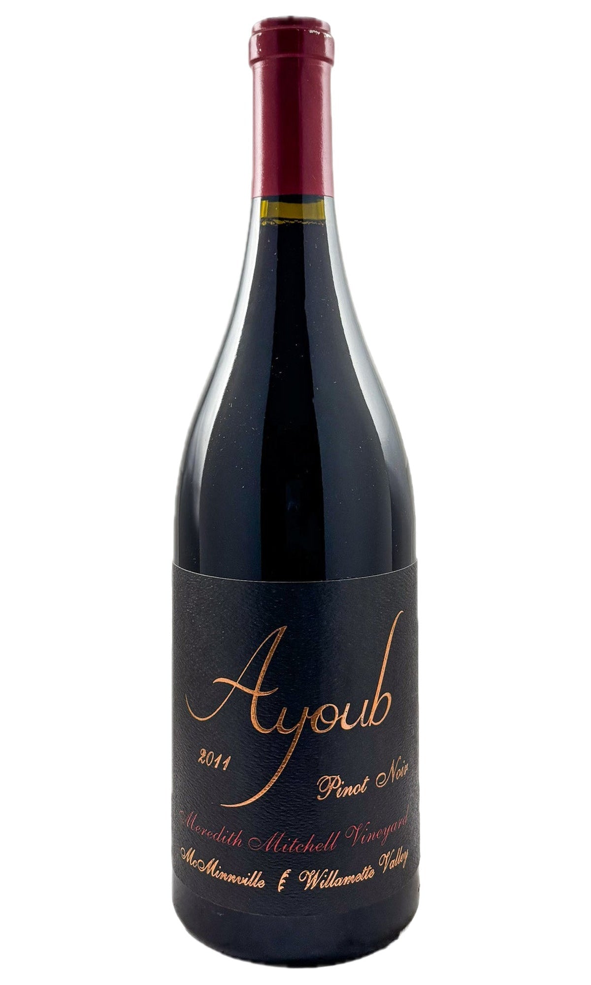 Bottle of Ayoub, Pinot Noir Meredith Mitchell Vineyard, 2011 - Red Wine - Flatiron Wines & Spirits - New York