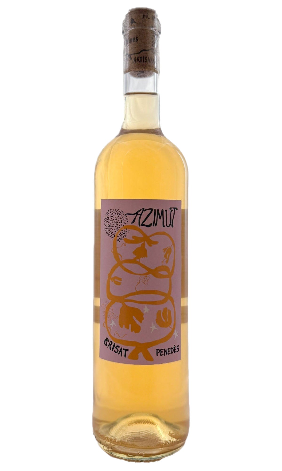 Bottle of Azimut, Penedes Brisat Orange, 2024 - Orange Wine - Flatiron Wines & Spirits - New York