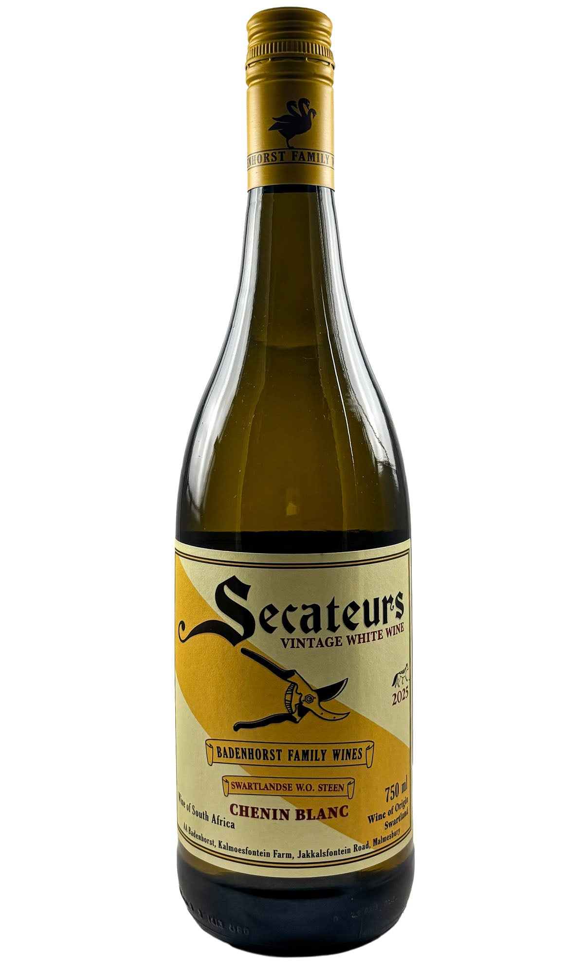 Bottle of Badenhorst, Secateurs Chenin, 2025 - White Wine - Flatiron Wines & Spirits - New York