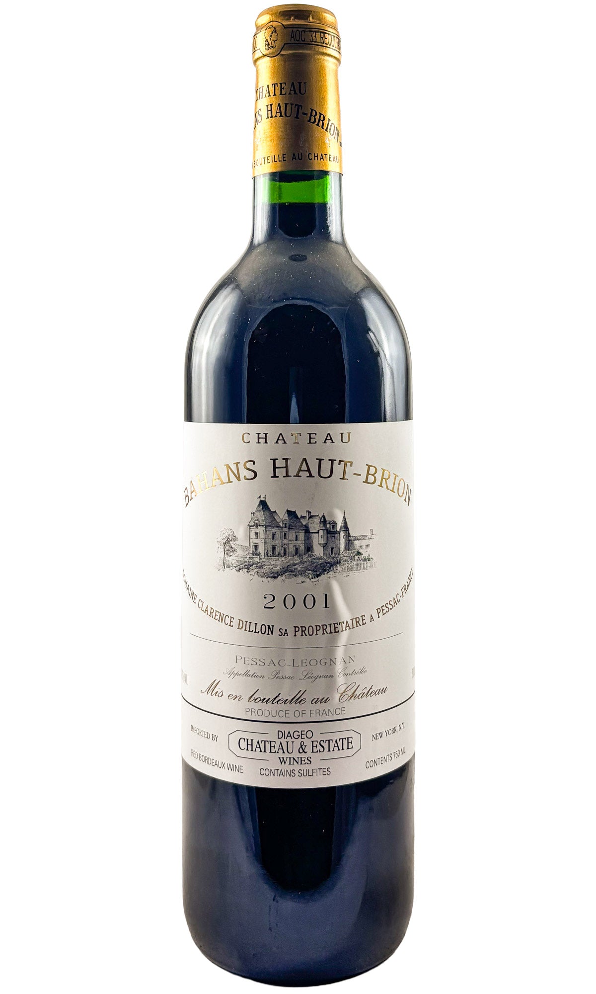 Bottle of Bahans Haut-Brion, Pessac-Leognan, 2001 - Red Wine - Flatiron Wines & Spirits - New York