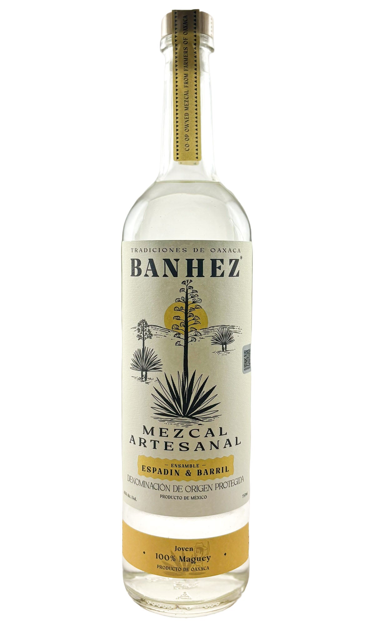 Bottle of Banhez, Mezcal Joven - Spirit - Flatiron Wines & Spirits - New York