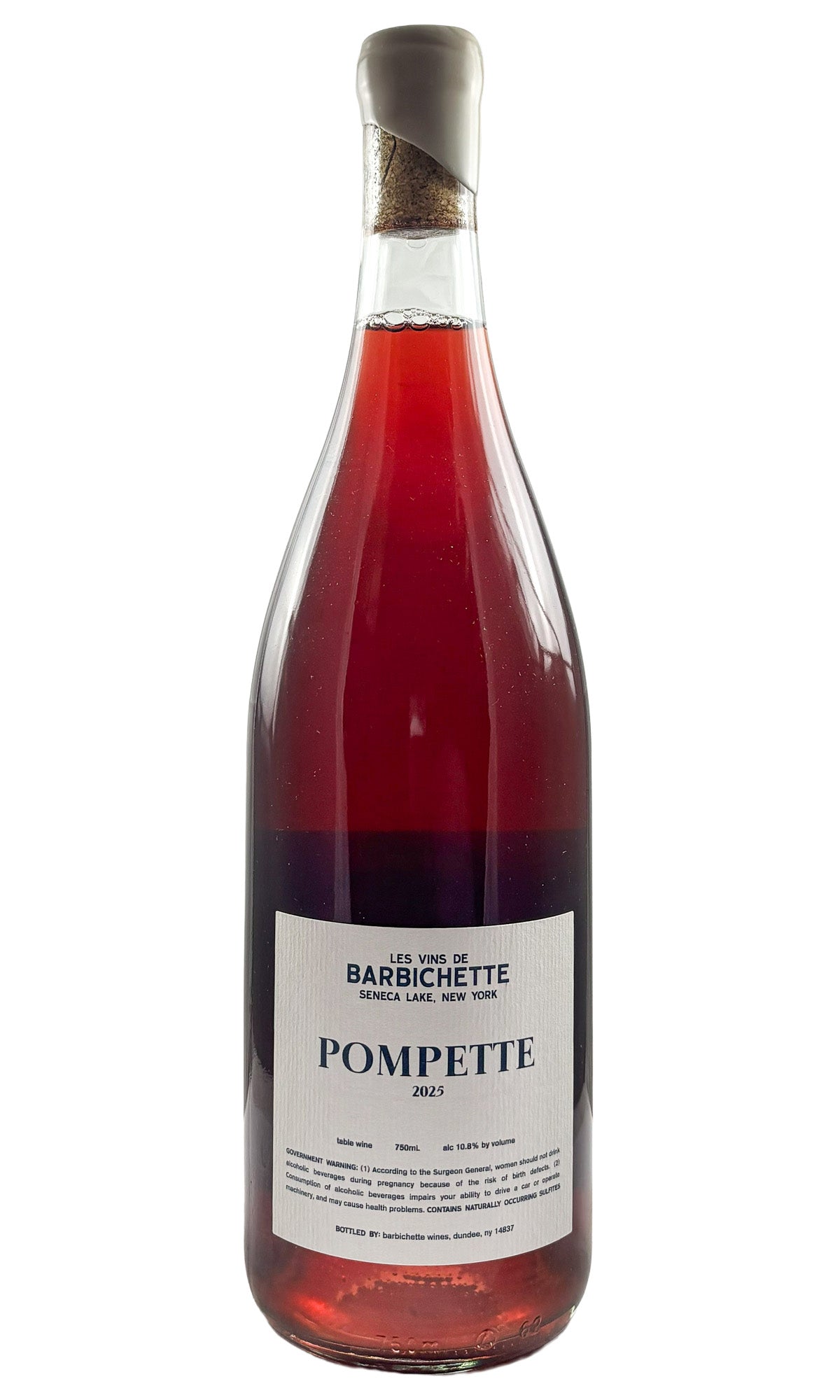Bottle of Barbichette, Pompette Rose Seneca Lake, 2025 - Rosé Wine - Flatiron Wines & Spirits - New York