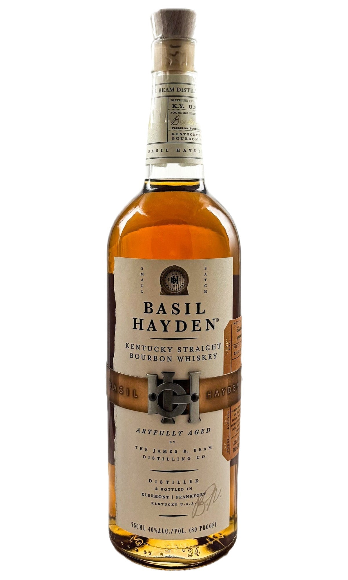 Bottle of Basil Hayden's, Straight Bourbon - Spirit - Flatiron Wines & Spirits - New York