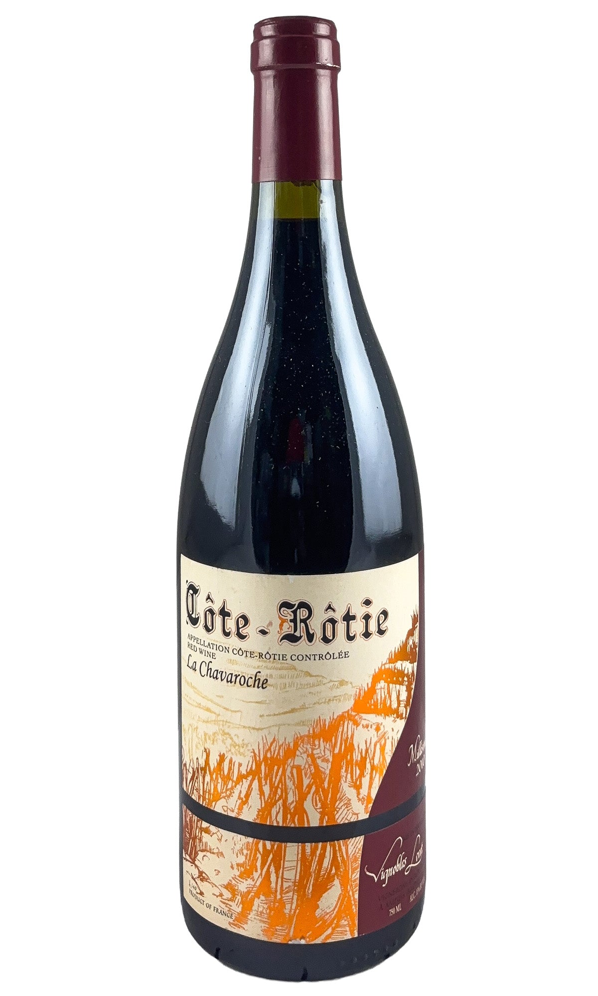 Bottle of Bernard Levet, Cote-Rotie La Chavaroche, 2016 - Red Wine - Flatiron Wines & Spirits - New York