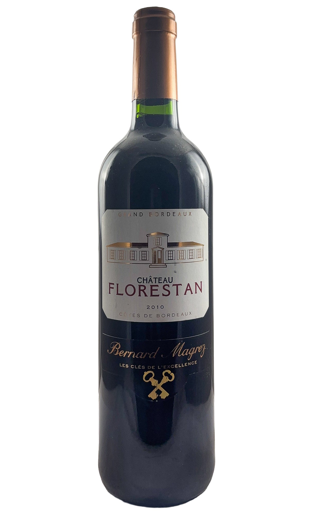 Bottle of Bernard Magrez, Chateau Florestan Cotes de Bordeaux, 2010 - Red Wine - Flatiron Wines & Spirits - New York
