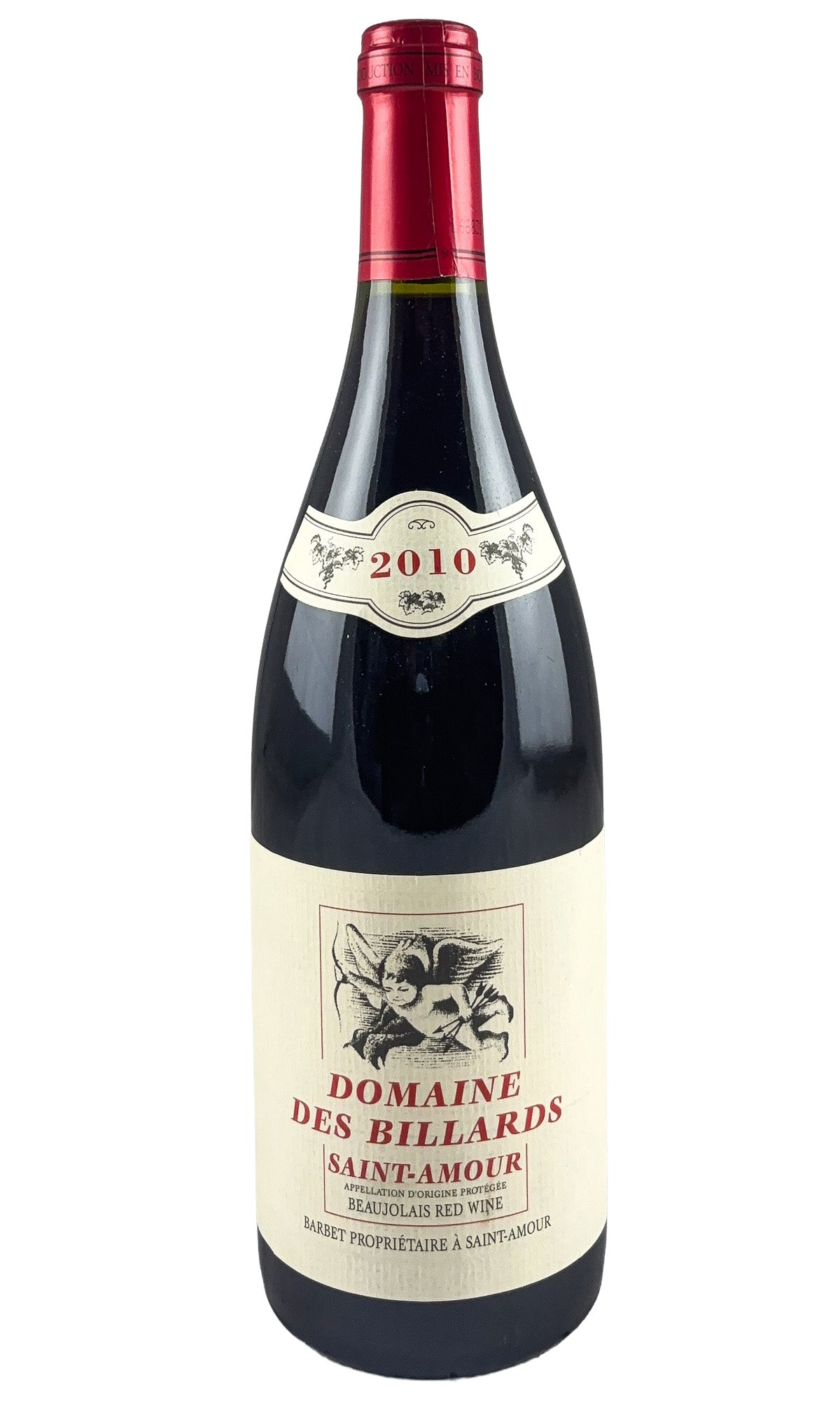 Bottle of Billards (Barbet), Saint-Amour, 2010 - Red Wine - Flatiron Wines & Spirits - New York