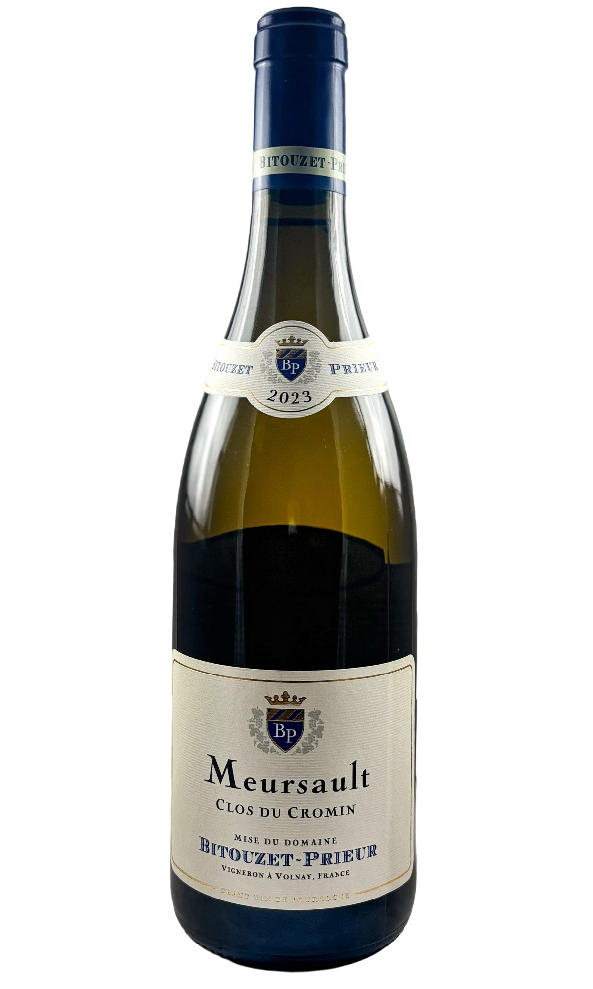 Bottle of Bitouzet-Prieur, Meursault Clos du Cromin, 2023 - White Wine - Flatiron Wines & Spirits - New York
