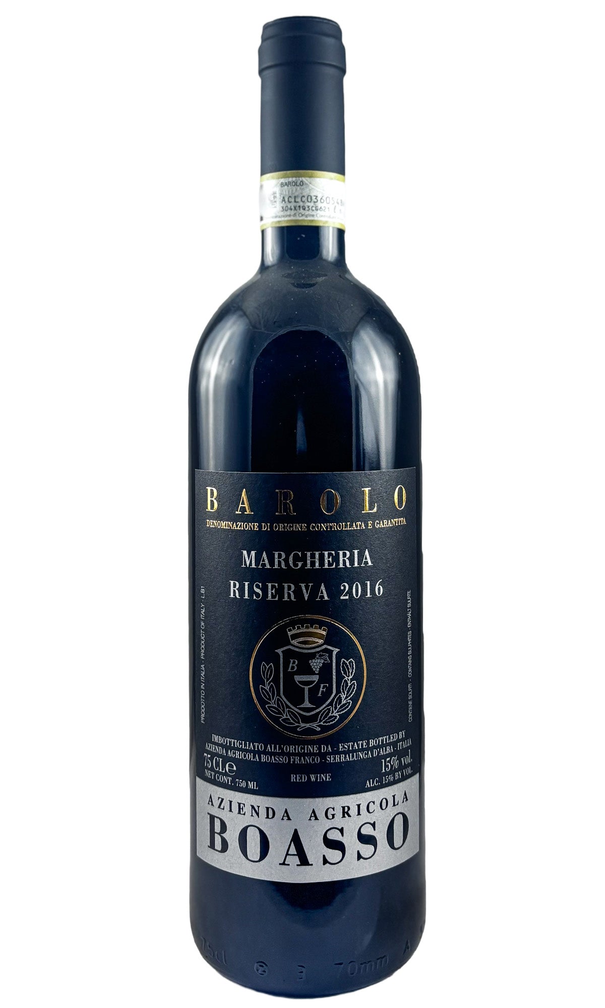 Bottle of Boasso, Barolo Riserva "Margheria", 2016 - Red Wine - Flatiron Wines & Spirits - New York