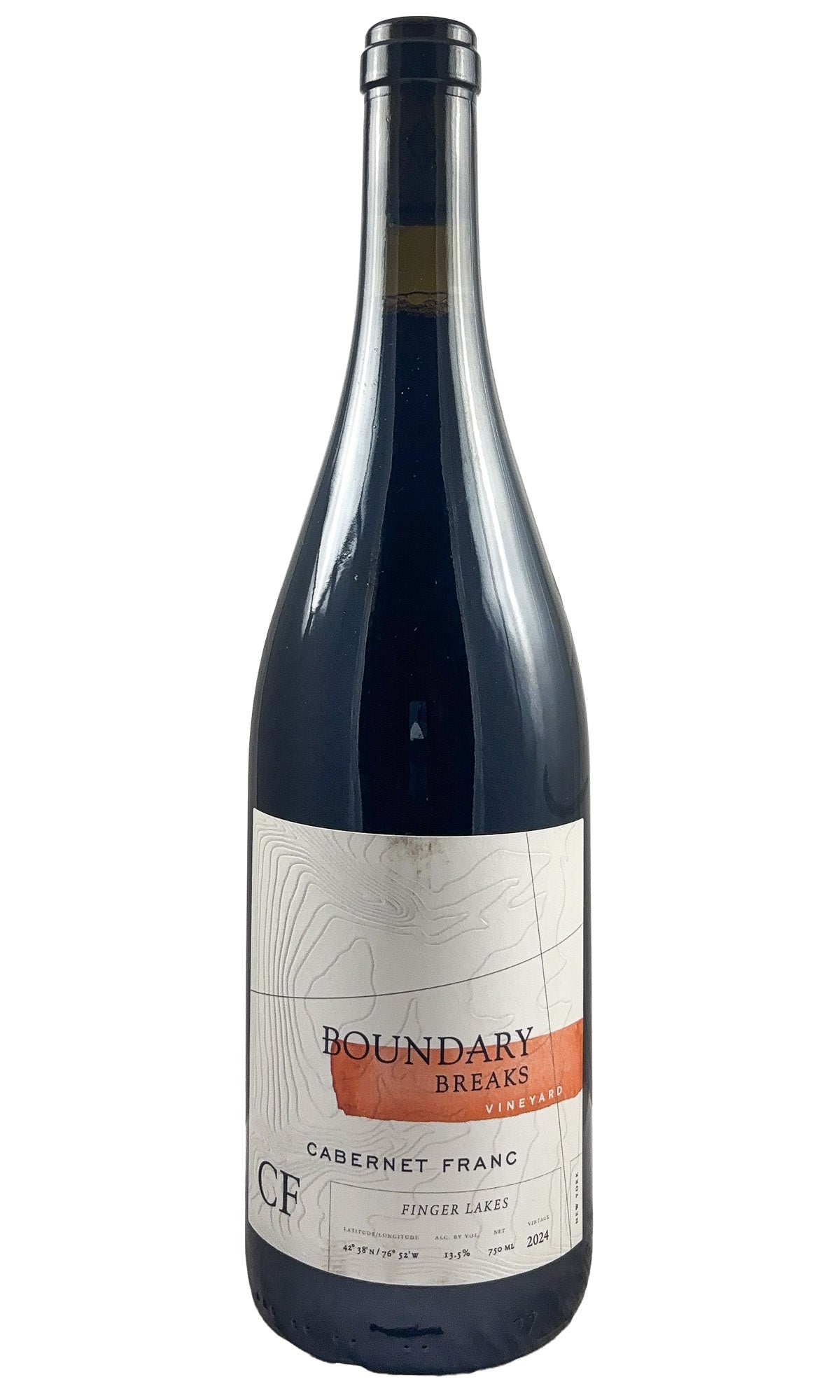 Bottle of Boundary Breaks, Cabernet Franc, 2024 - Red Wine - Flatiron Wines & Spirits - New York