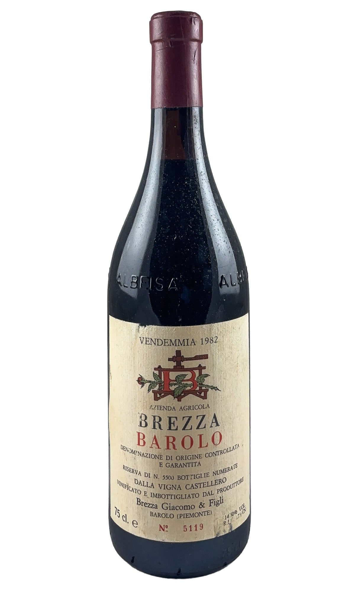 Bottle of Brezza, Barolo Castellero, 1982 - Red Wine - Flatiron Wines & Spirits - New York