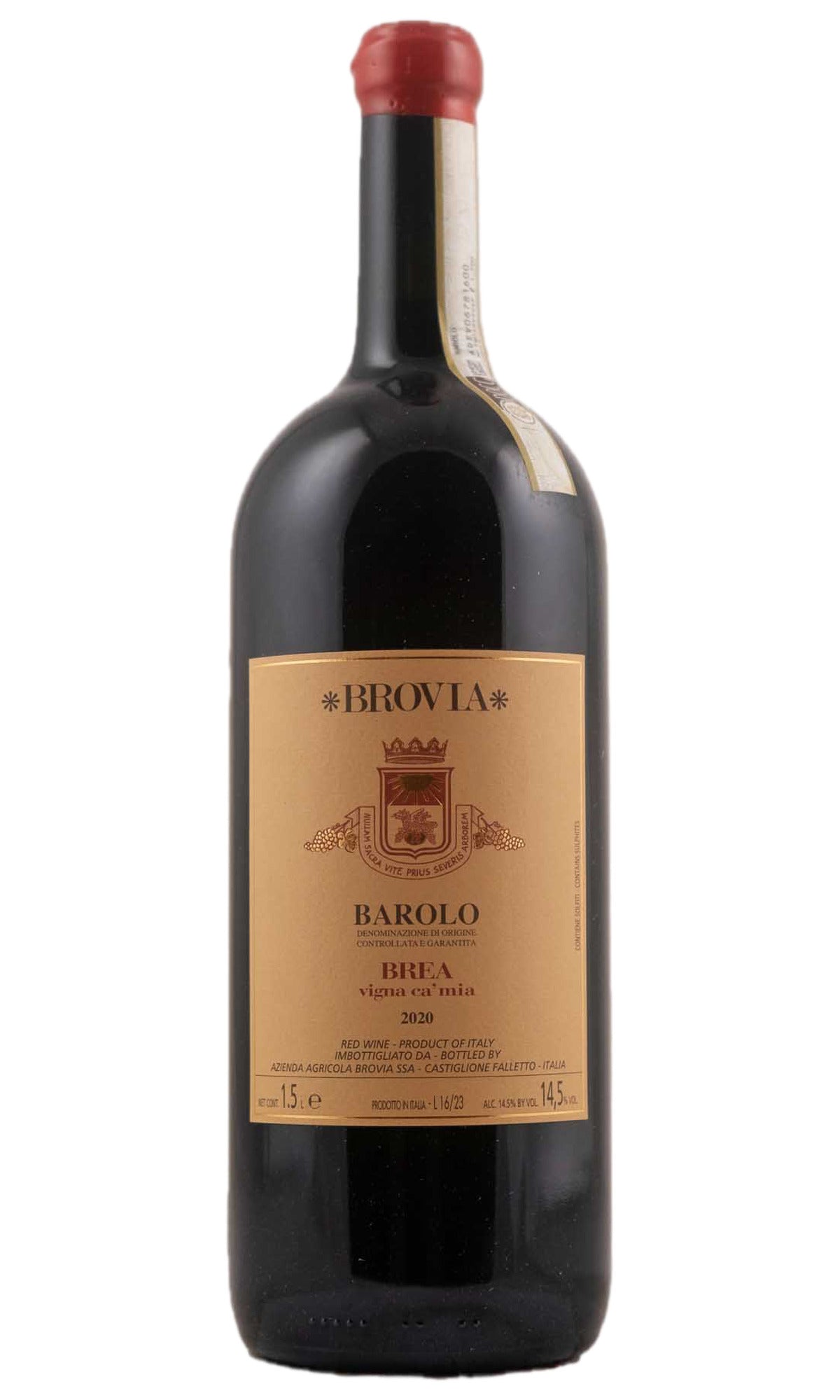 Bottle of Brovia, Barolo Brea - Vigna Ca' Mia, 2020 (1.5L) - Red Wine - Flatiron Wines & Spirits - New York
