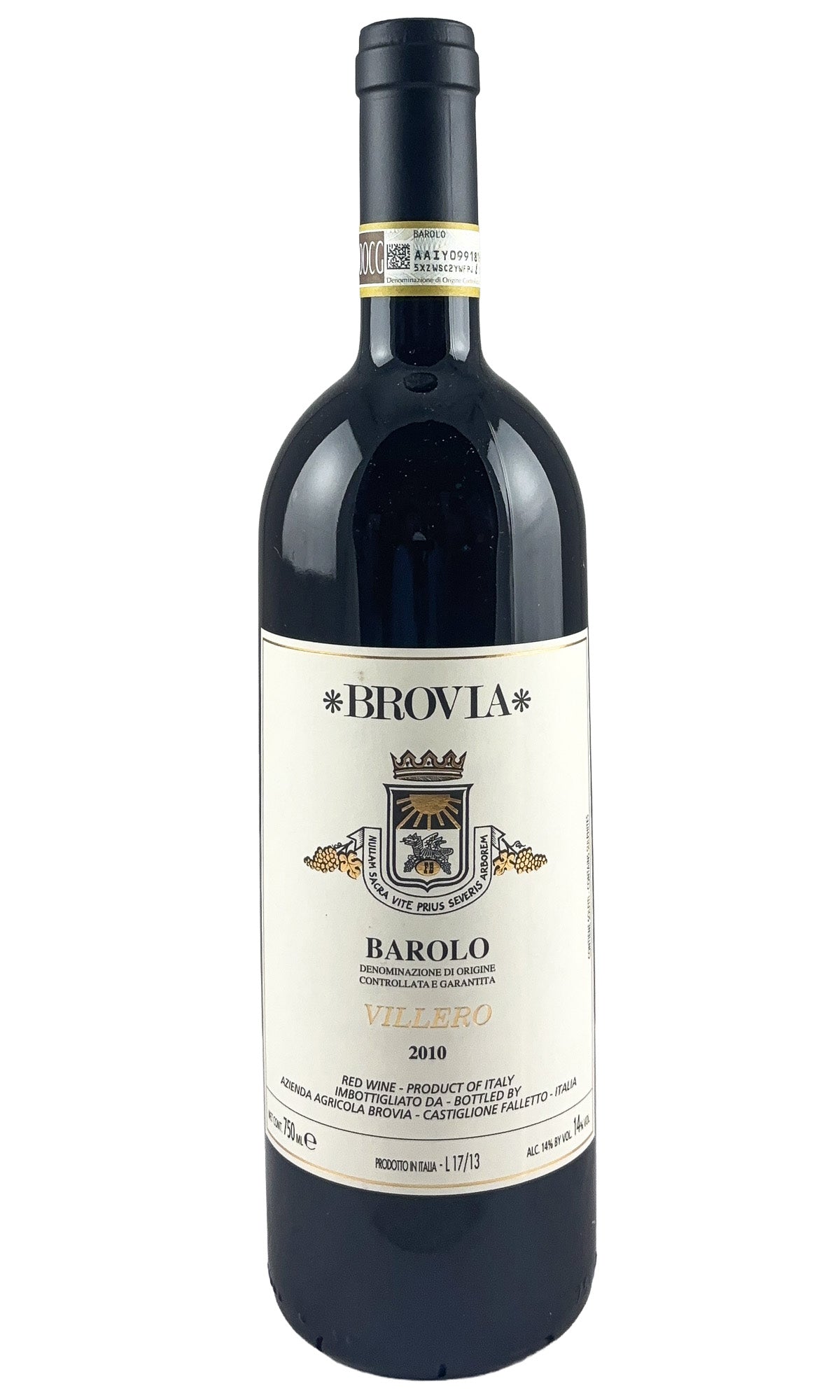 Bottle of Brovia, Barolo Villero, 2010 - Red Wine - Flatiron Wines & Spirits - New York