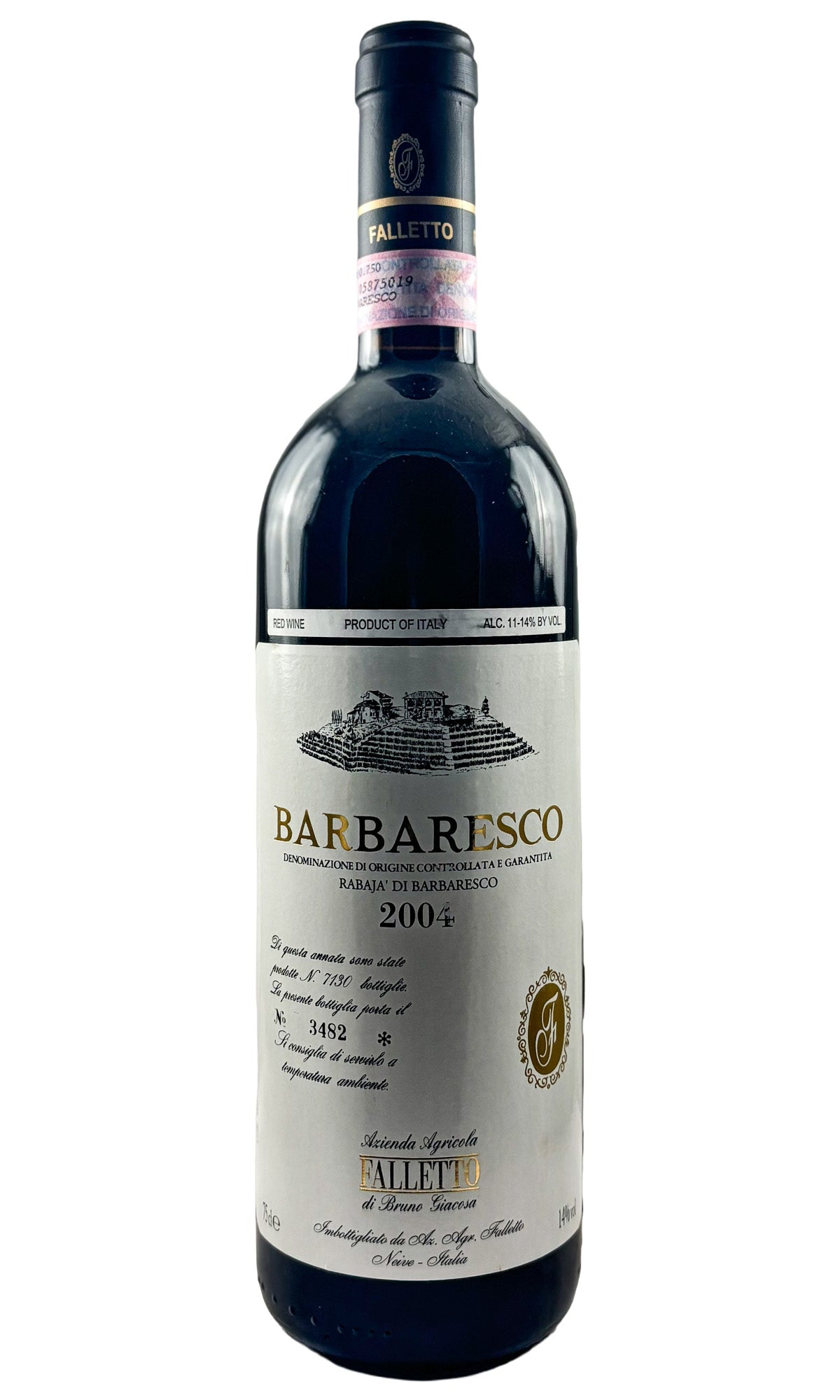 Bottle of Bruno Giacosa, Barbaresco Rabaja, 2004 - Red Wine - Flatiron Wines & Spirits - New York