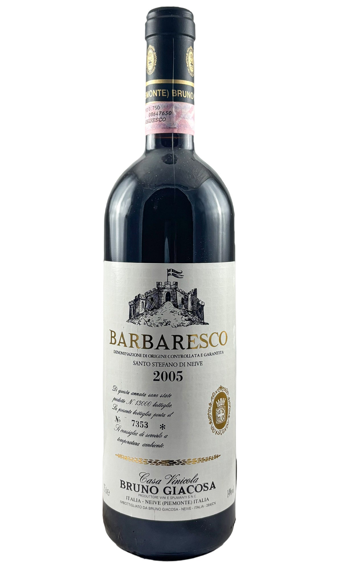 Bottle of Bruno Giacosa, Barbaresco Santo Stefano, 2005 - Red Wine - Flatiron Wines & Spirits - New York