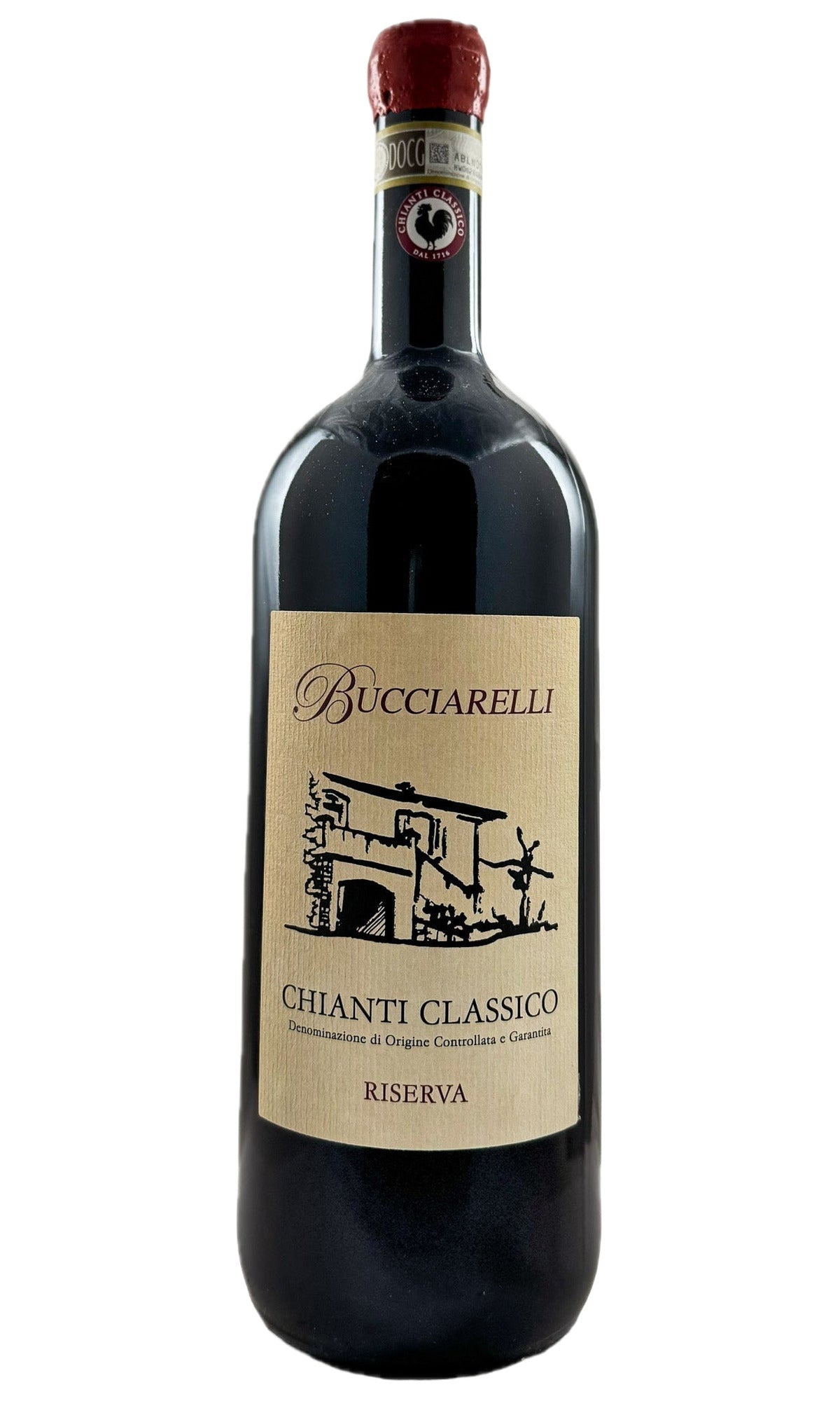Bottle of Bucciarelli, Chianti Classico Riserva, 2013 (1.5L) - Red Wine - Flatiron Wines & Spirits - New York