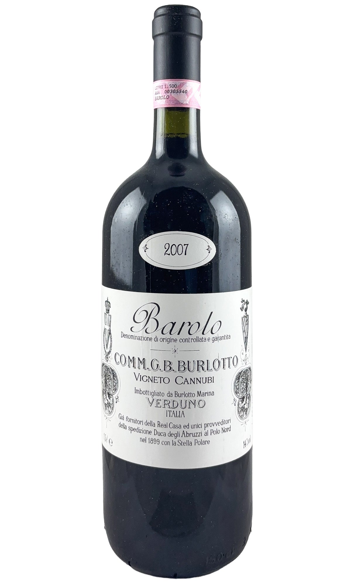 Bottle of Burlotto, Barolo Cannubi, 2007 (1.5L) - Red Wine - Flatiron Wines & Spirits - New York