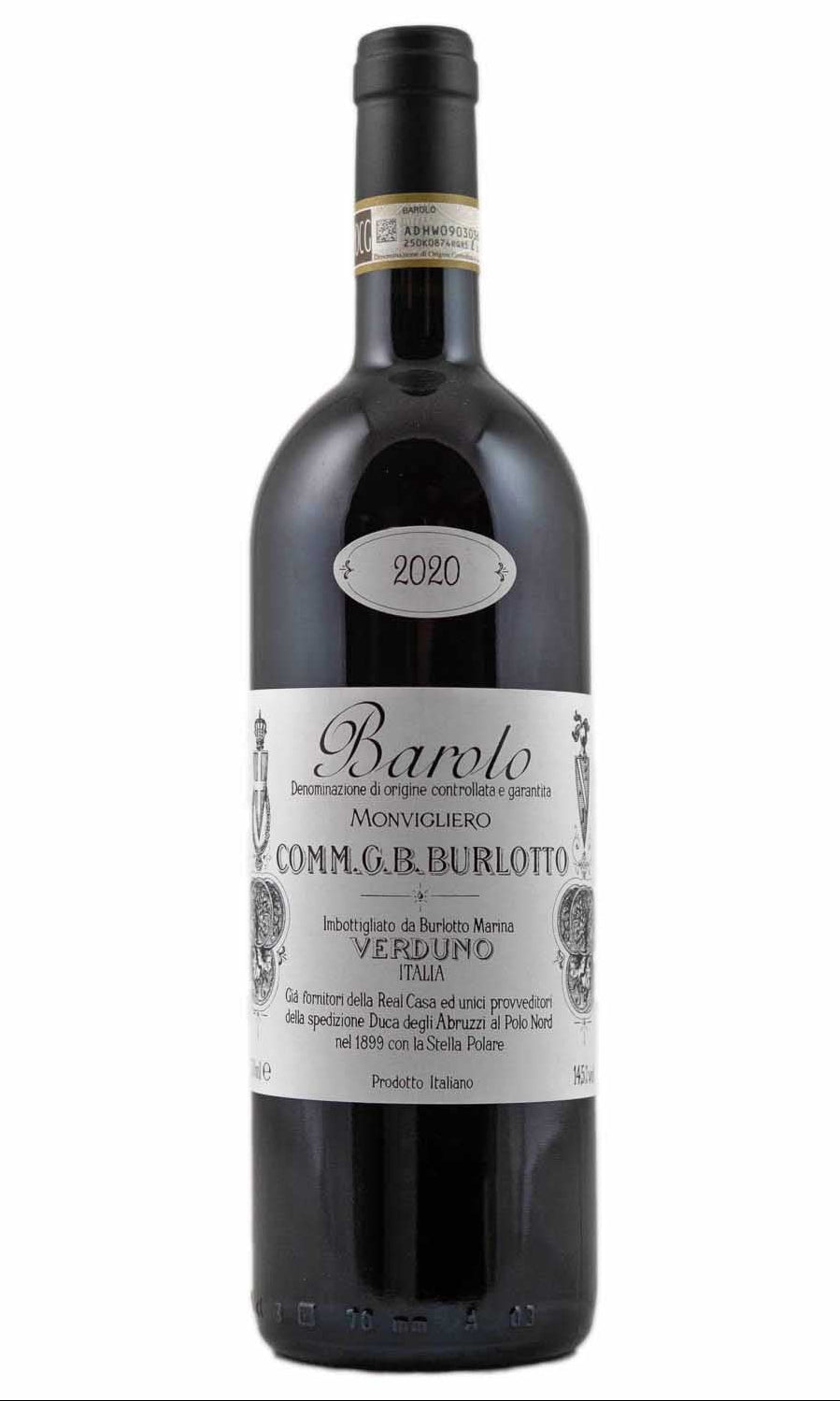 Bottle of Burlotto, Barolo Monvigliero, 2020 - Red Wine - Flatiron Wines & Spirits - New York