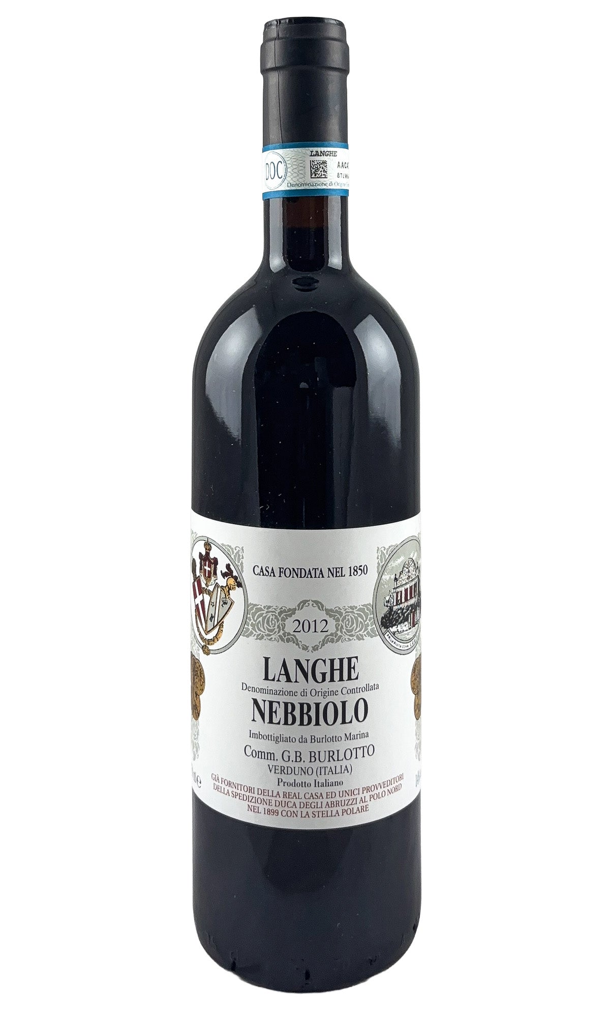 Bottle of Burlotto, Langhe Nebbiolo, 2012 - Red Wine - Flatiron Wines & Spirits - New York