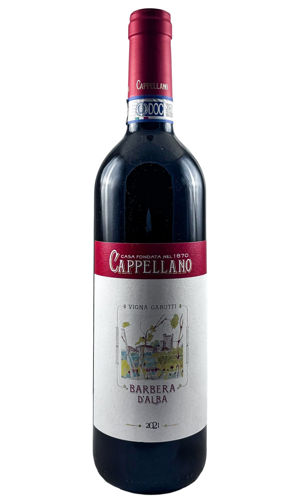 Bottle of Cappellano, Barbera d'Alba "Gabutti", 2021 - Red Wine - Flatiron Wines & Spirits - New York