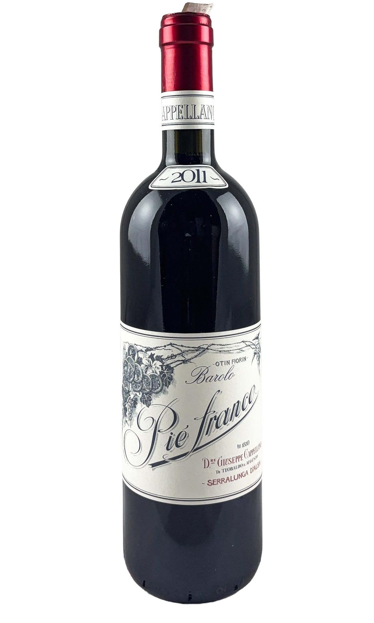 Bottle of Cappellano, Barolo Pie Franco, 2011 - Red Wine - Flatiron Wines & Spirits - New York