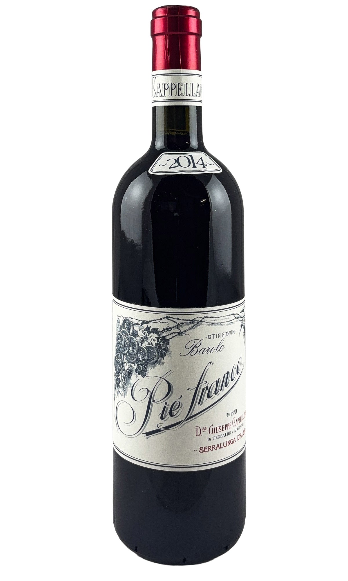 Bottle of Cappellano, Barolo Pie Franco, 2014 - Red Wine - Flatiron Wines & Spirits - New York