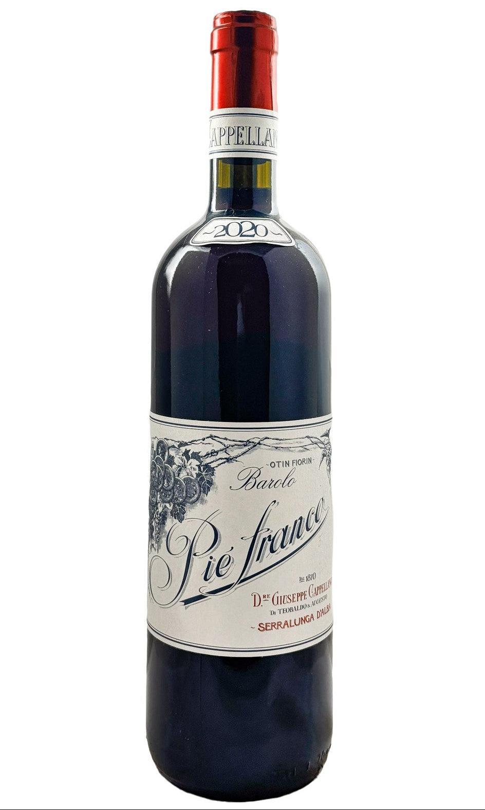 Bottle of Cappellano, Barolo "Pie Franco", 2020 - Red Wine - Flatiron Wines & Spirits - New York