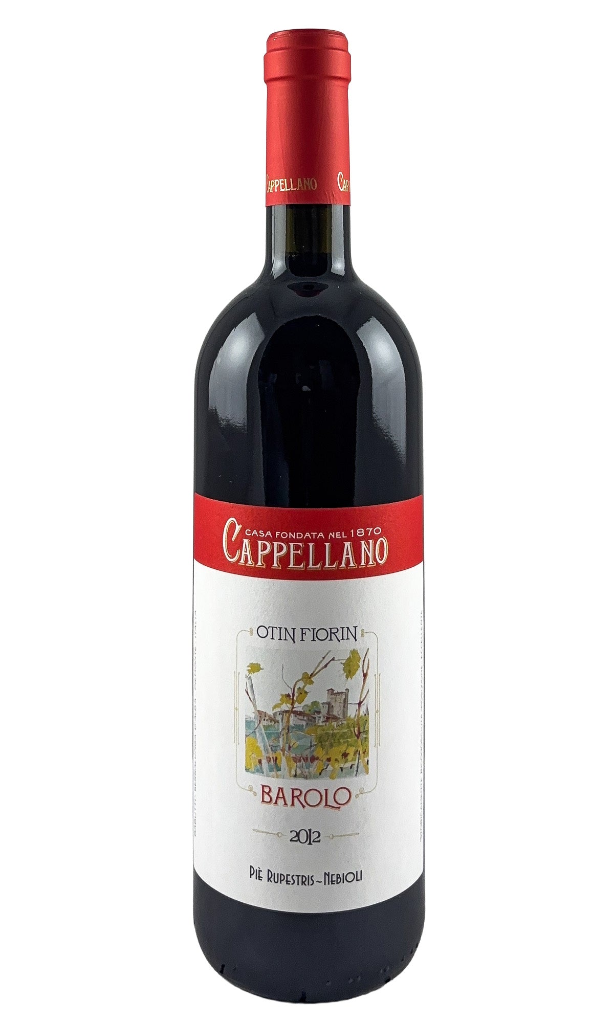 Bottle of Cappellano, Barolo Pie Rupestris, 2012 - Red Wine - Flatiron Wines & Spirits - New York