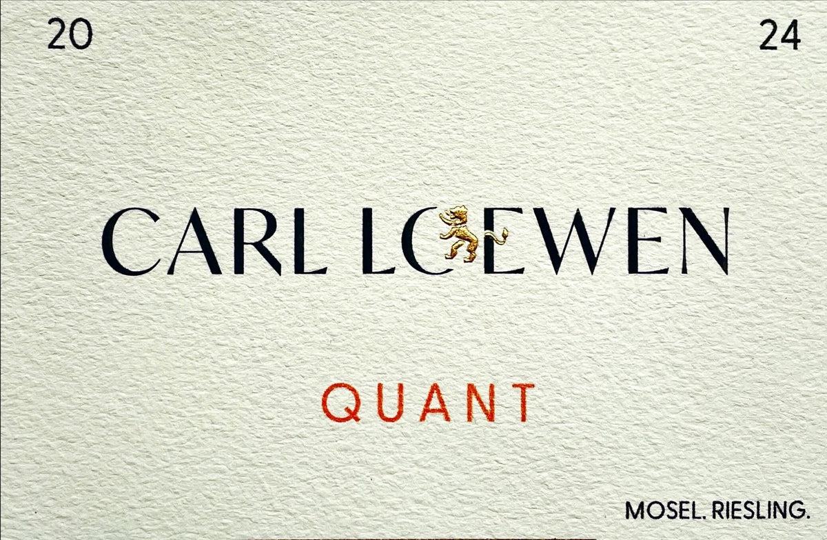Bottle of Carl Loewen, Quant Riesling, 2025 (Pre-Arrival, ETA Late Fall 2026) - White Wine - Flatiron Wines & Spirits - New York