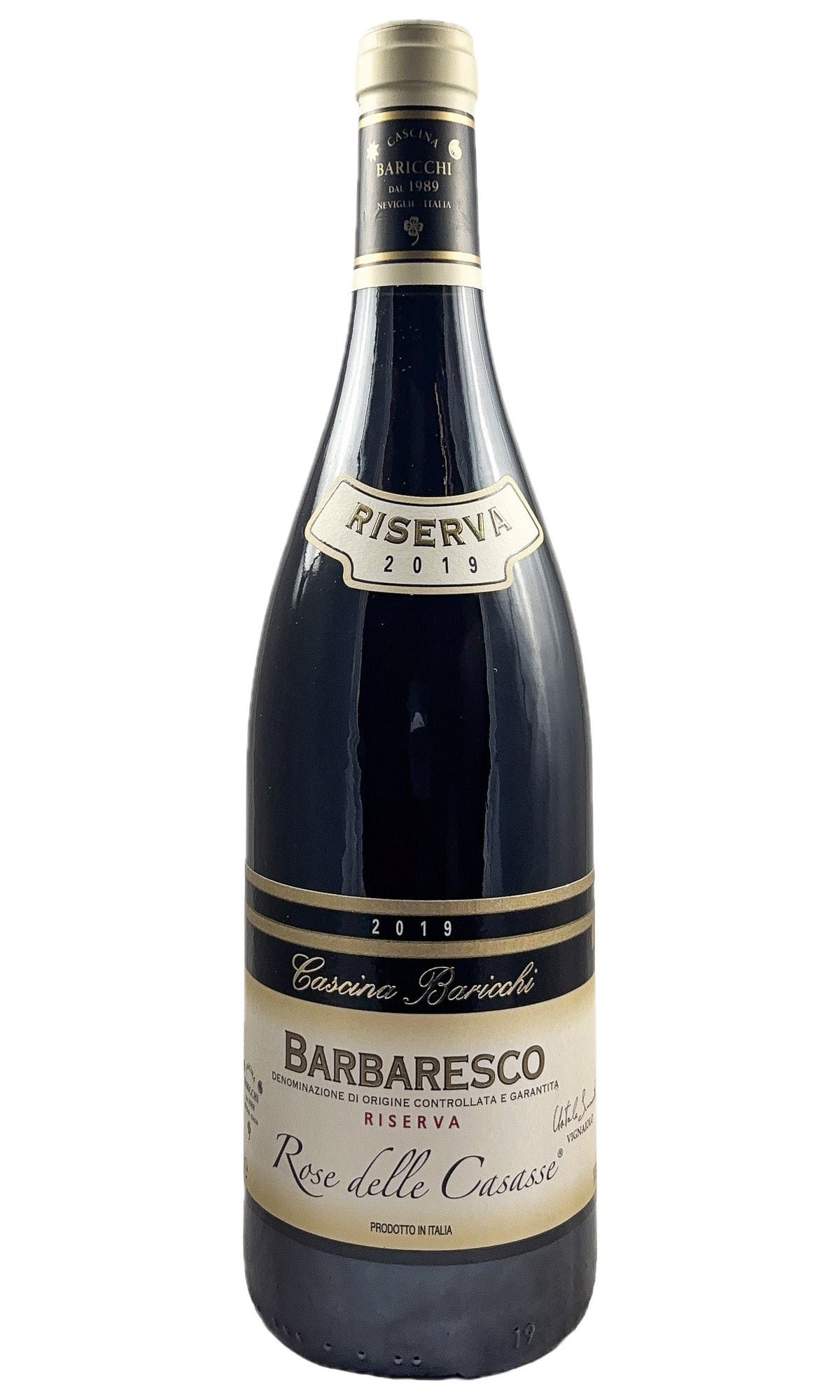 Bottle of Cascina Baricchi, Barbaresco Riserva Rose delle Casasse , 2019 - Red Wine - Flatiron Wines & Spirits - New York