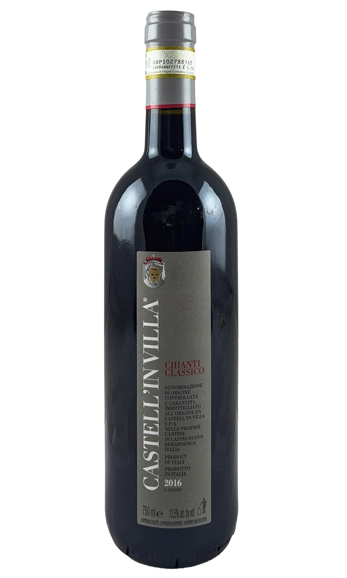 Bottle of Castell'in Villa, Chianti Classico, 2016 - Red Wine - Flatiron Wines & Spirits - New York