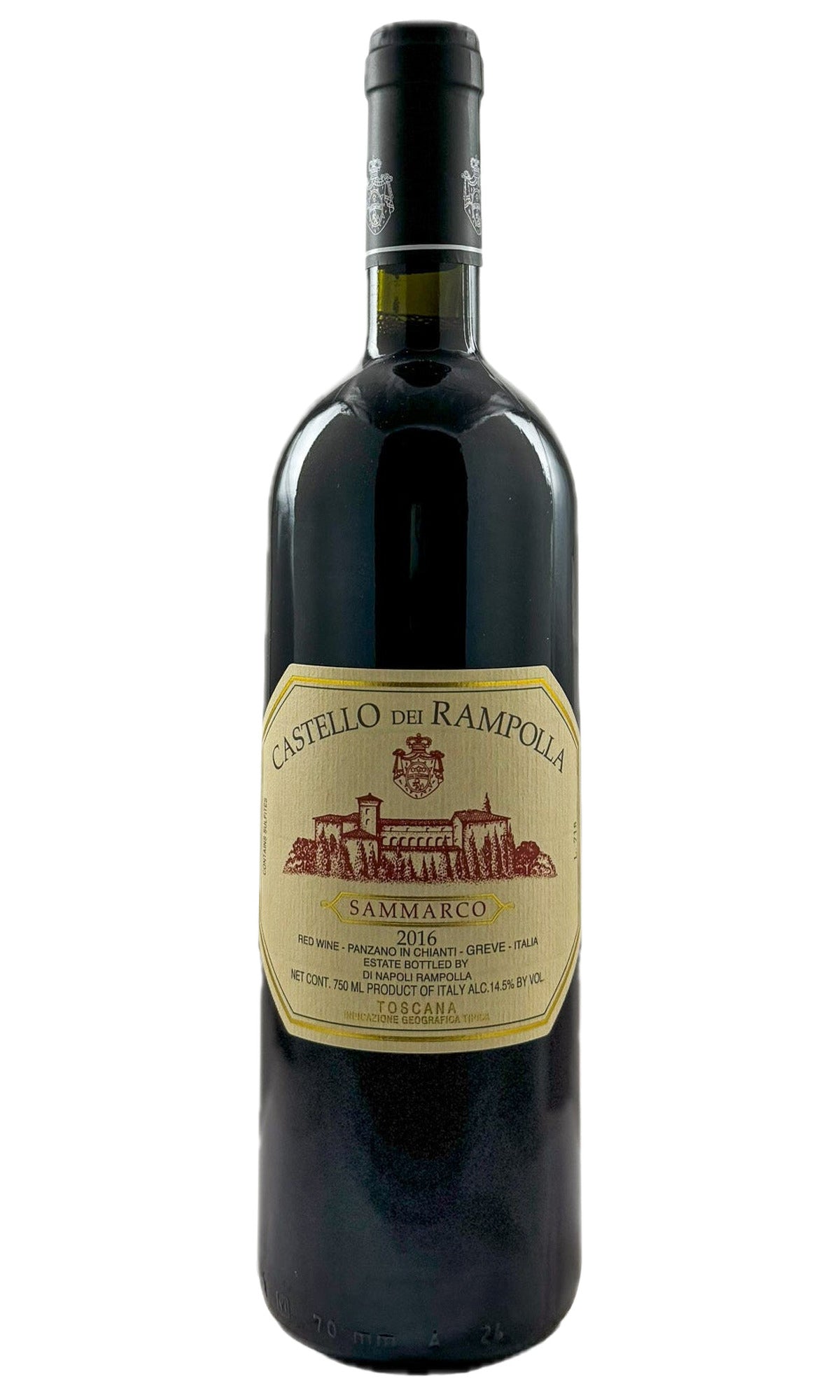 Bottle of Castello dei Rampolla, Toscana Sammarco, 2016 - Red Wine - Flatiron Wines & Spirits - New York