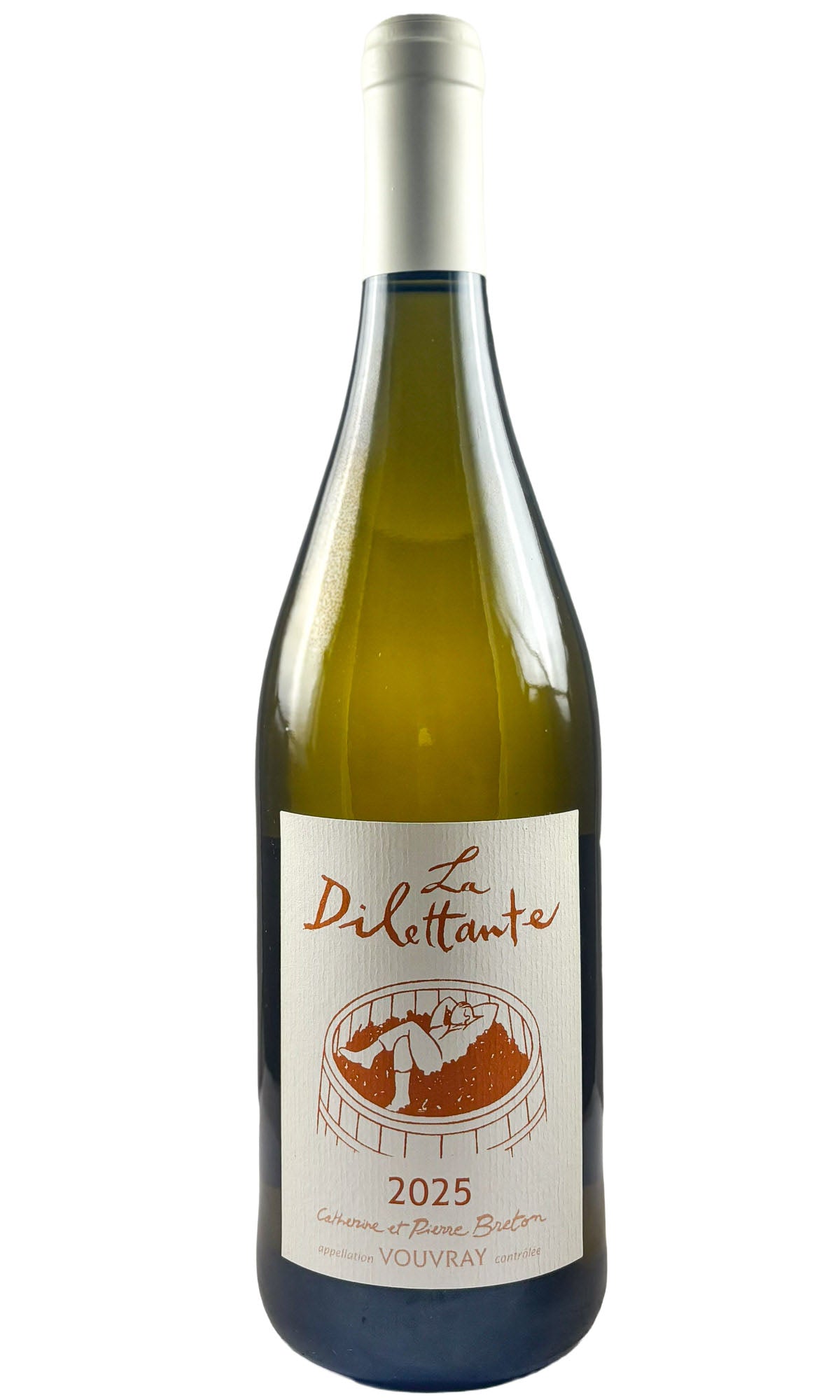 Bottle of Catherine & Pierre Breton, Vouvray Chenin Sec "La Dilettante", 2025 - White Wine - Flatiron Wines & Spirits - New York