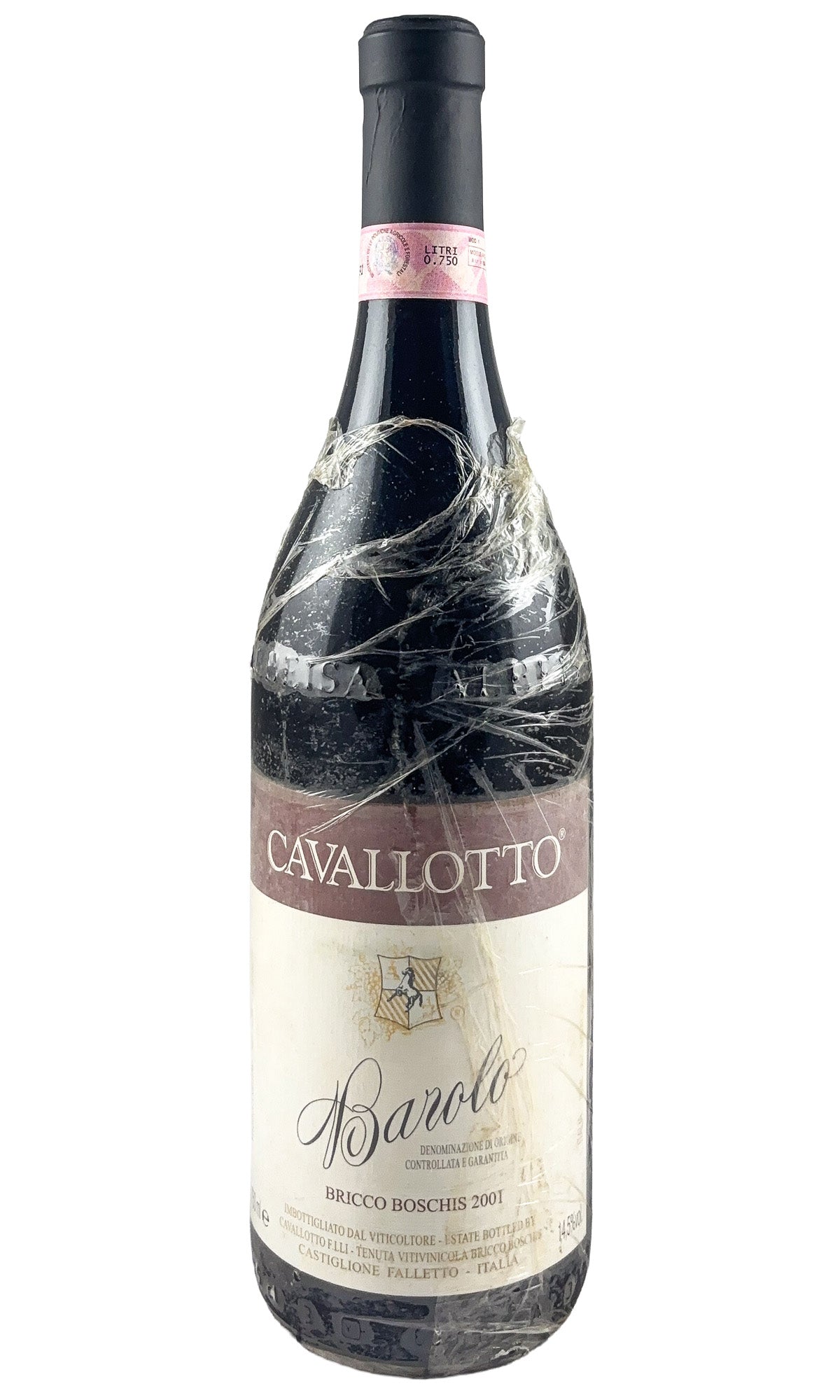 Bottle of Cavallotto, Barolo Bricco Boschis, 2001 - Red Wine - Flatiron Wines & Spirits - New York