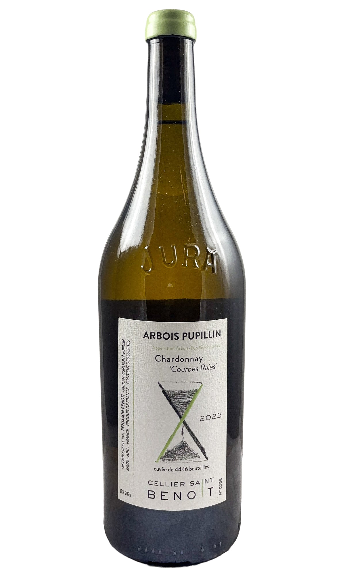 Cellier Saint Benoit, Arbois-Pupillin 'Courbes Raies' Chardonnay