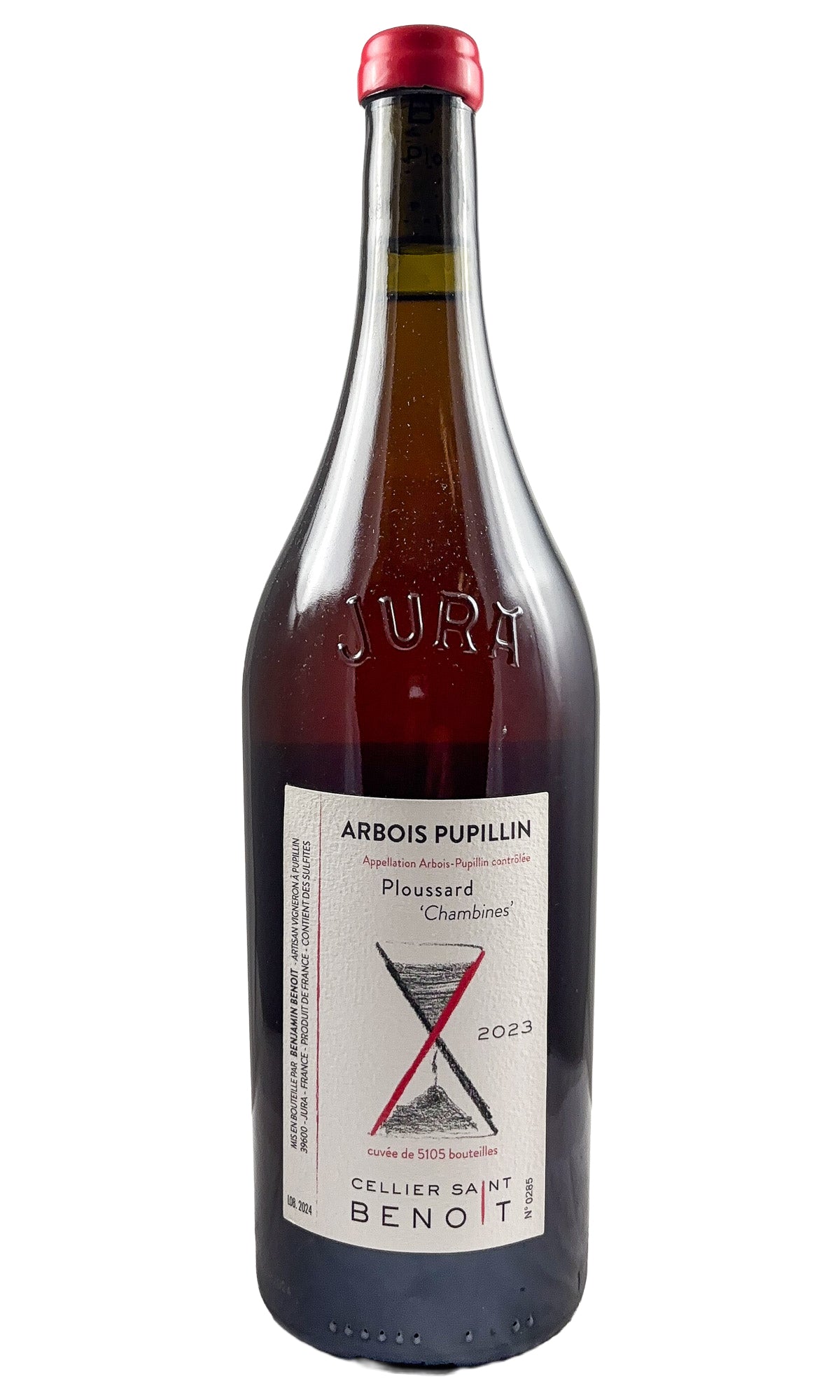 Bottle of Cellier Saint Benoit, Ploussard Chambines, 2023 - Red Wine - Flatiron Wines & Spirits - New York