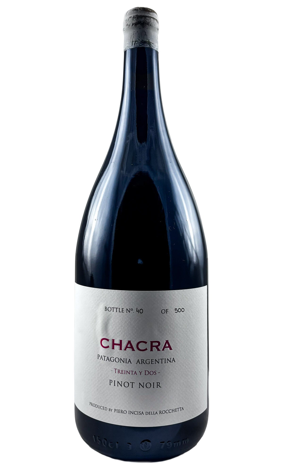 Bottle of Chacra, Treinta y Dos Pinot Noir, 2020 (1.5L) - Red Wine - Flatiron Wines & Spirits - New York