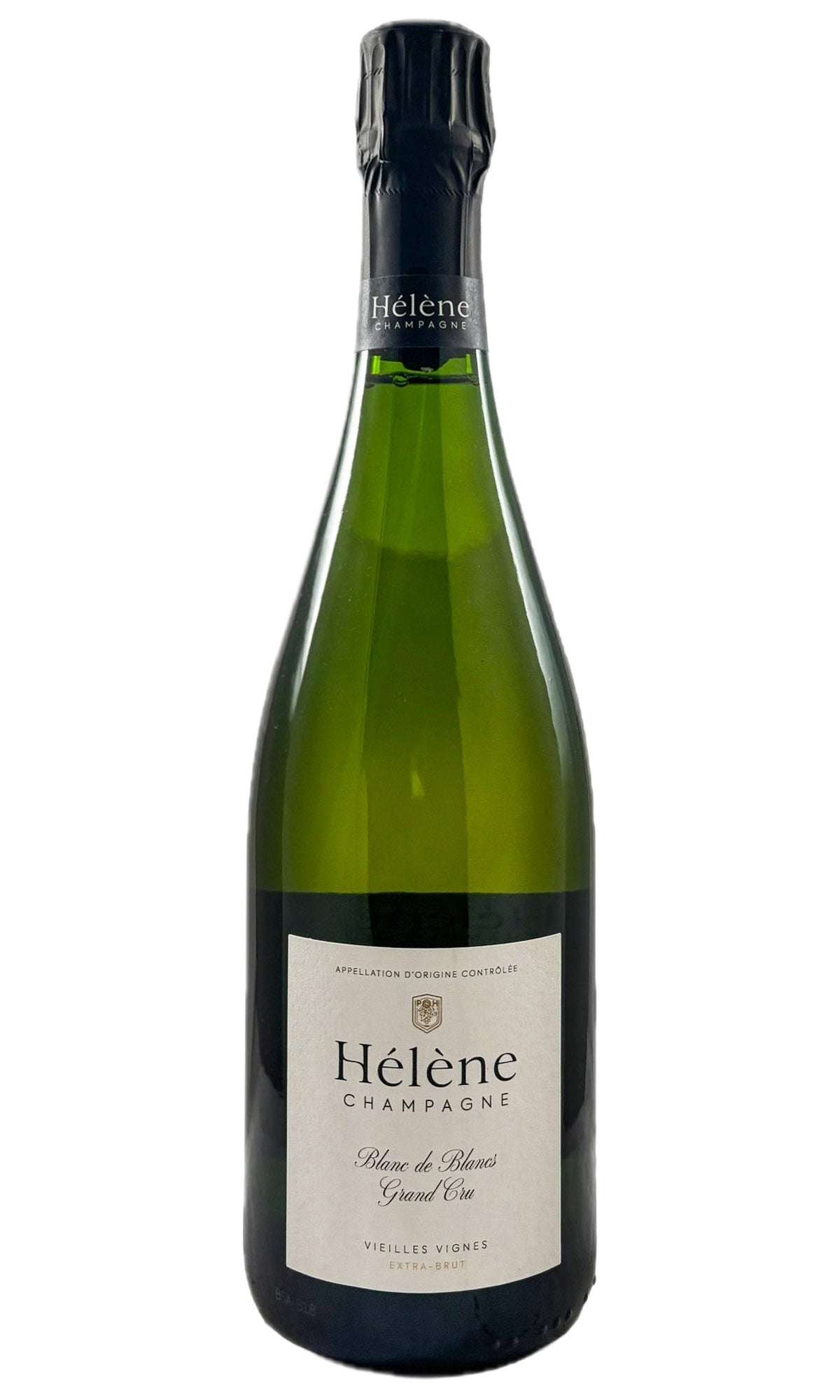 Bottle of Champagne Helene, Champagne Blanc de Blancs Grand Cru VV, NV - Sparkling Wine - Flatiron Wines & Spirits - New York