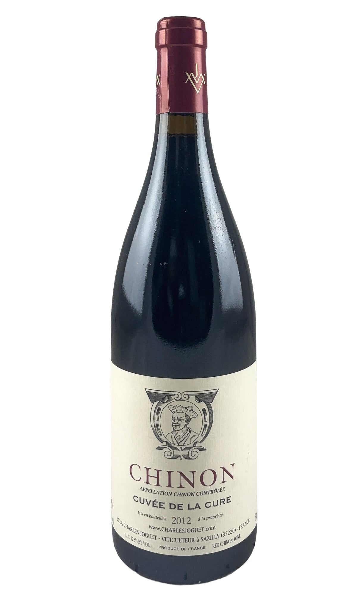 Bottle of Charles Joguet, Chinon Cuvee de la Cure, 2012 - Red Wine - Flatiron Wines & Spirits - New York