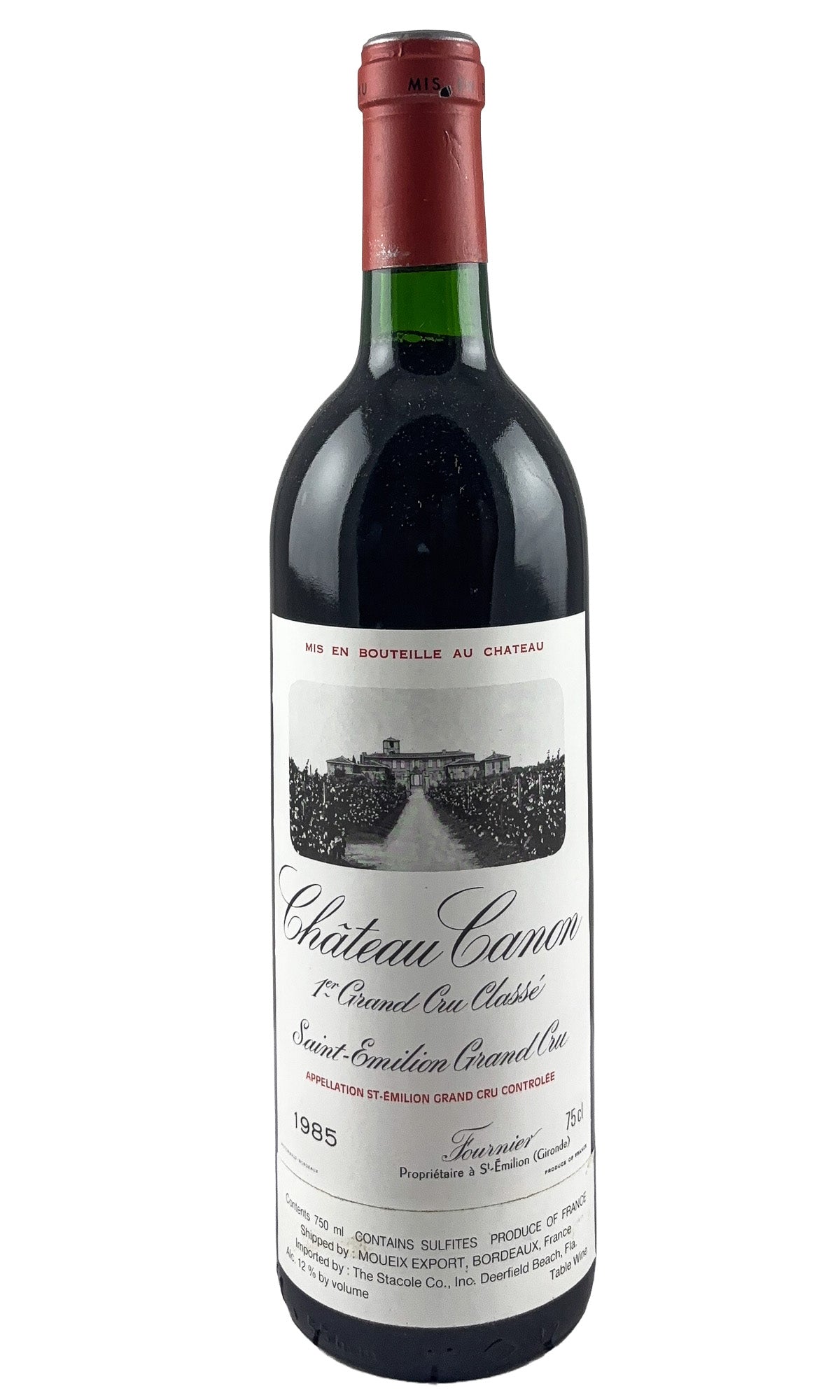 Bottle of Chateau Canon, Saint-Emilion, 1985 - Red Wine - Flatiron Wines & Spirits - New York